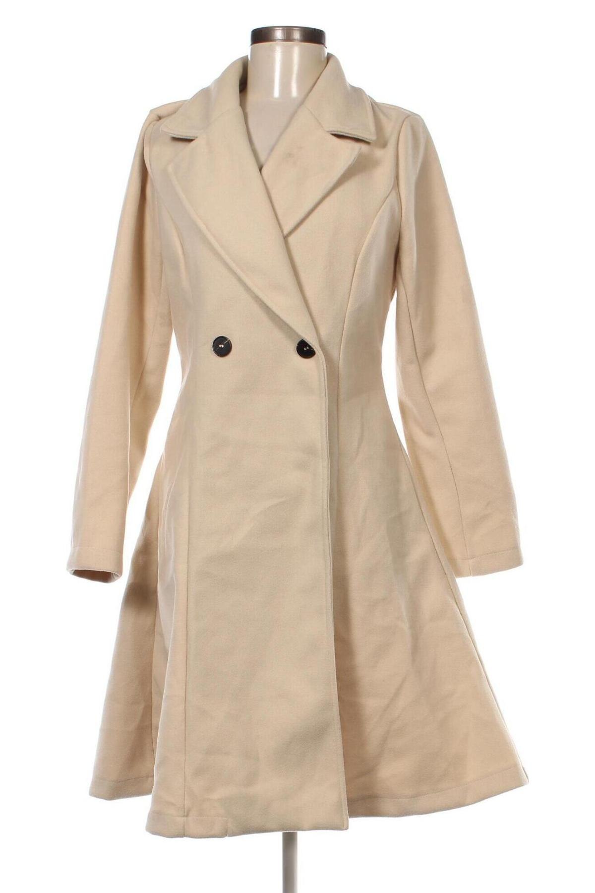 Dámský kabát  SHEIN, Velikost M, Barva Béžová, Cena  819,00 Kč