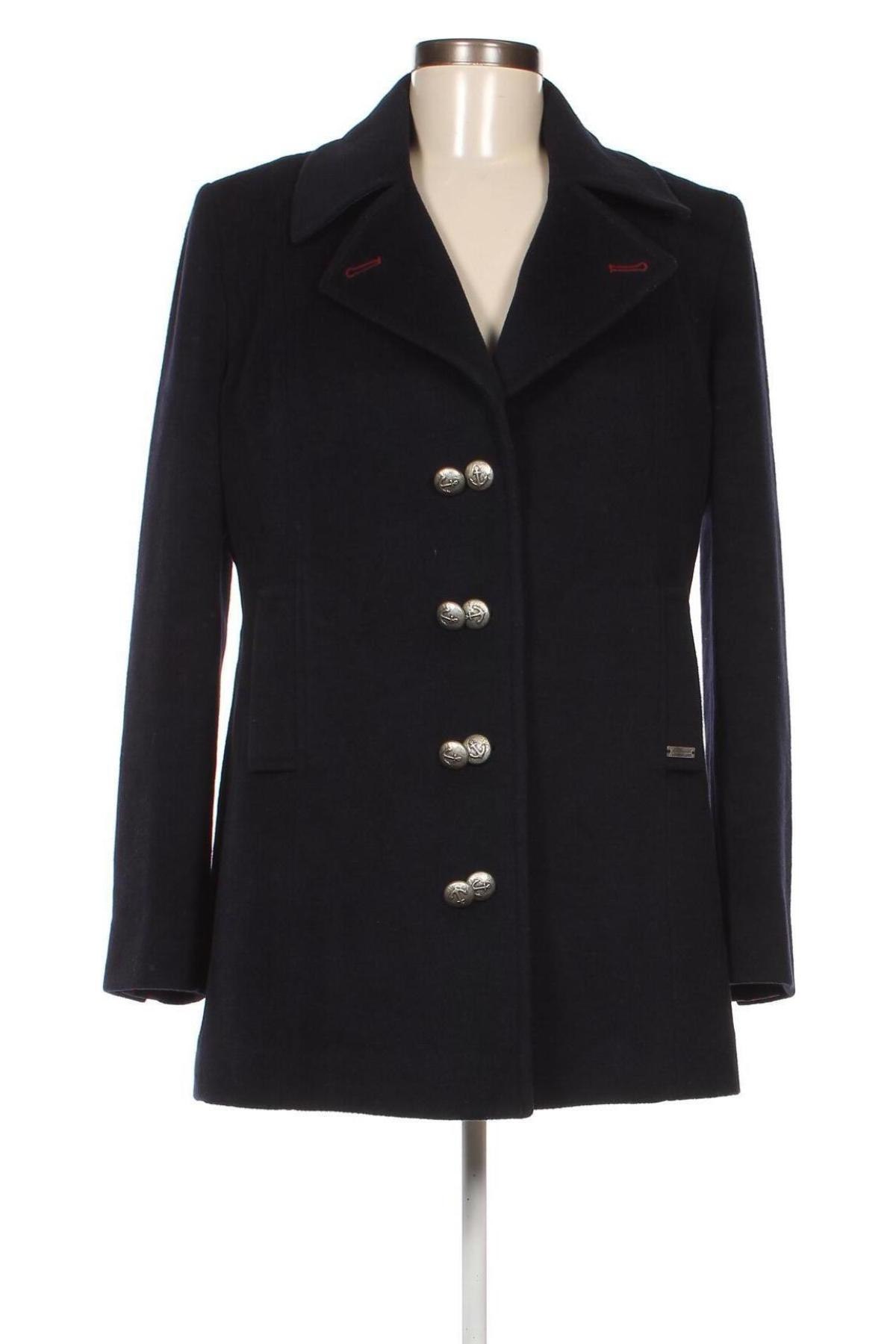 Γυναικείο παλτό Saint James, Μέγεθος S, Χρώμα Μπλέ, Τιμή 44,56 €
