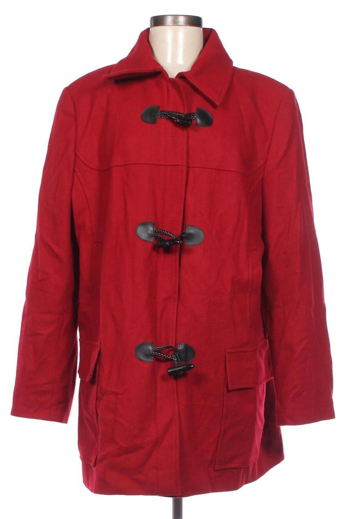 Γυναικείο παλτό Sixth Sens, Μέγεθος XL, Χρώμα Κόκκινο, Τιμή 18,53 €