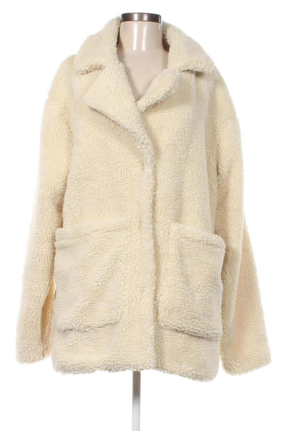 Γυναικείο παλτό Sublevel, Μέγεθος L, Χρώμα Εκρού, Τιμή 18,53 €