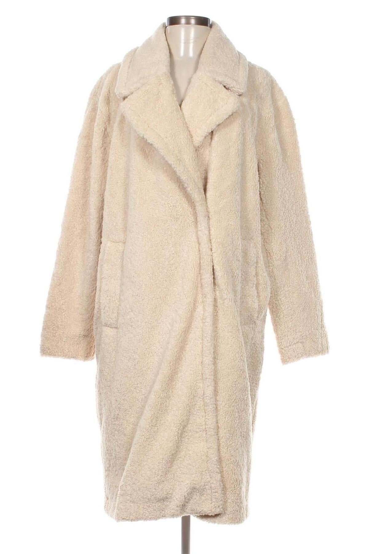 Γυναικείο παλτό Tom Tailor, Μέγεθος M, Χρώμα Εκρού, Τιμή 46,18 €