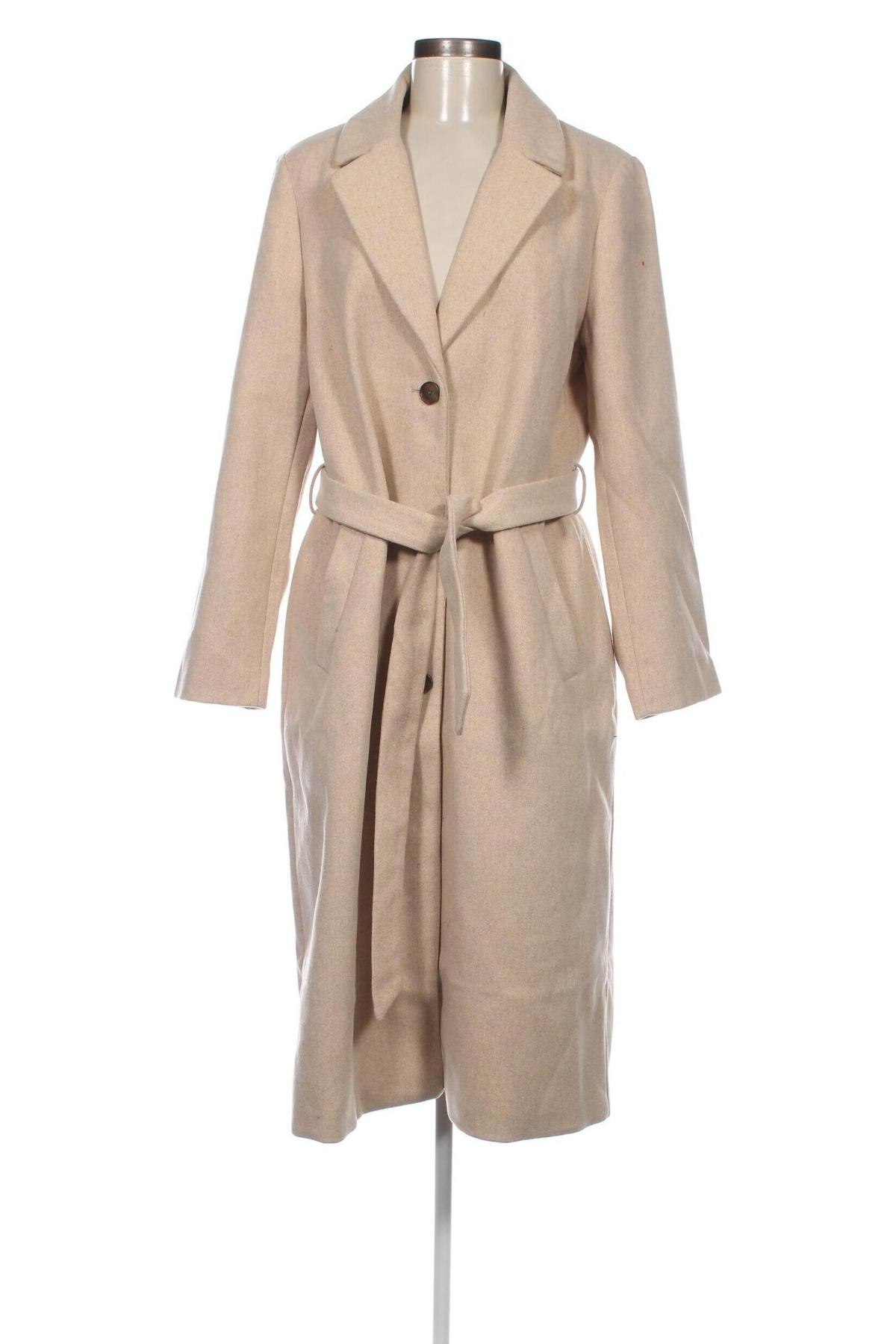 Γυναικείο παλτό Tom Tailor, Μέγεθος XL, Χρώμα  Μπέζ, Τιμή 59,59 €