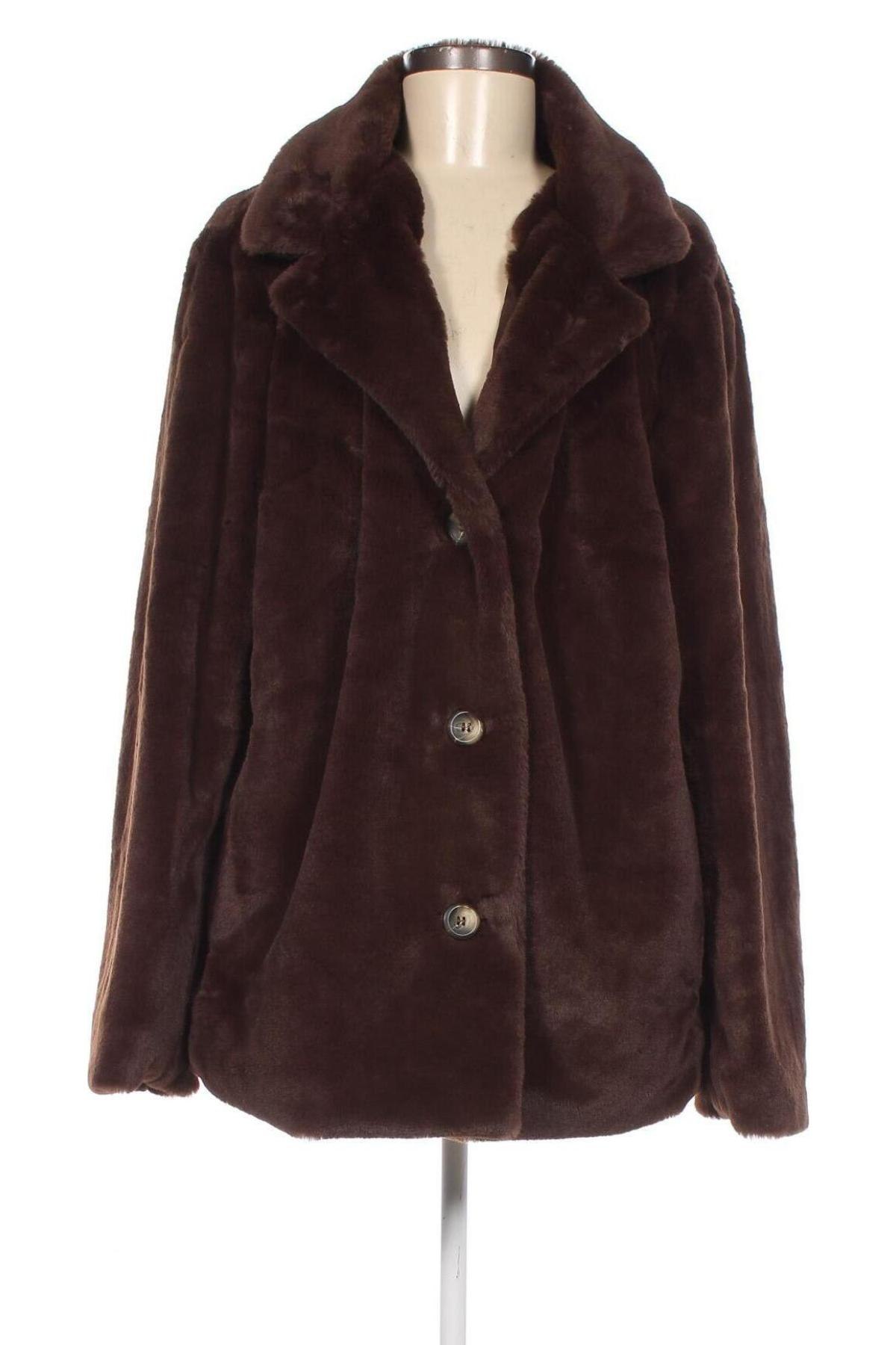 Palton de femei Trend One, Mărime XXL, Culoare Maro, Preț 84,47 Lei