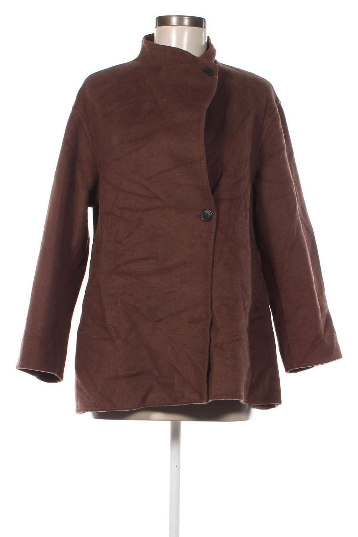 Дамско палто Uniqlo, Размер S, Цвят Кафяв, Цена 23,76 лв.