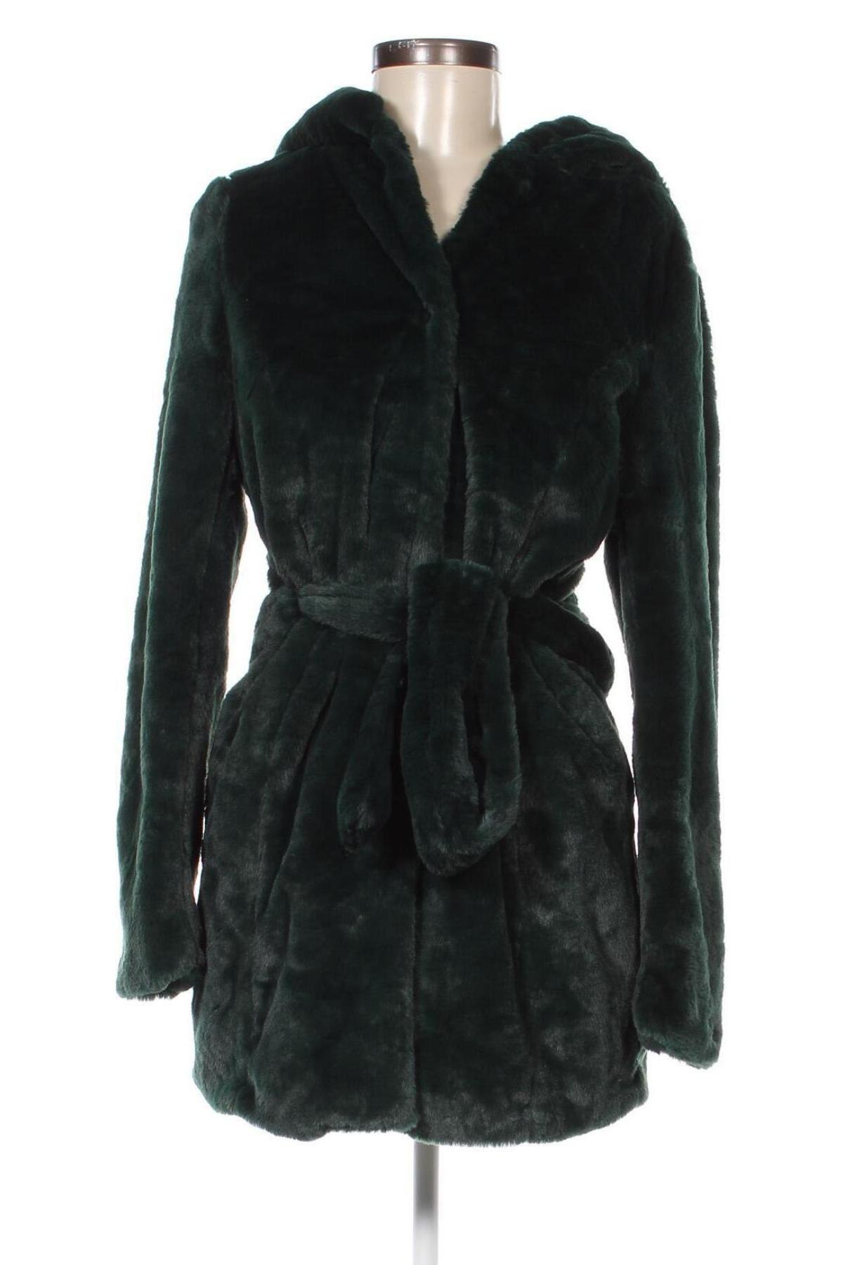 Дамско палто VILA, Размер XS, Цвят Зелен, Цена 84,32 лв.