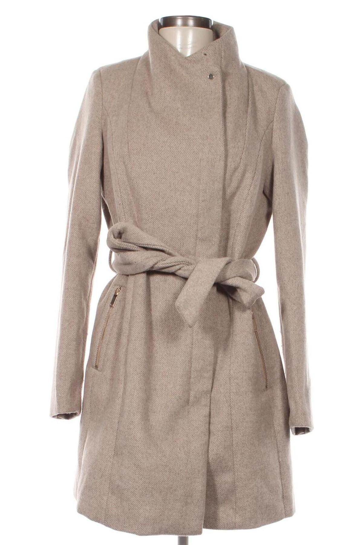 Γυναικείο παλτό Vero Moda, Μέγεθος M, Χρώμα  Μπέζ, Τιμή 32,60 €