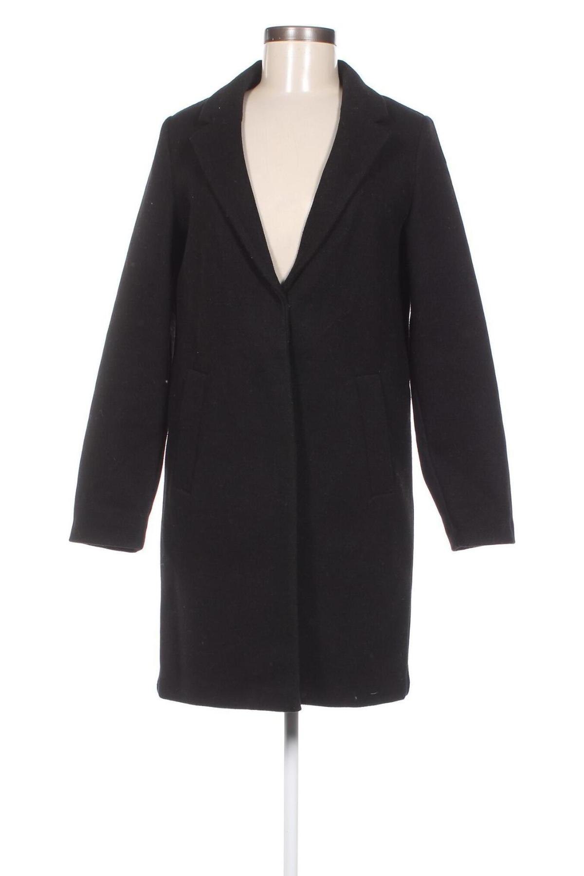 Дамско палто Vero Moda, Размер XS, Цвят Черен, Цена 63,24 лв.