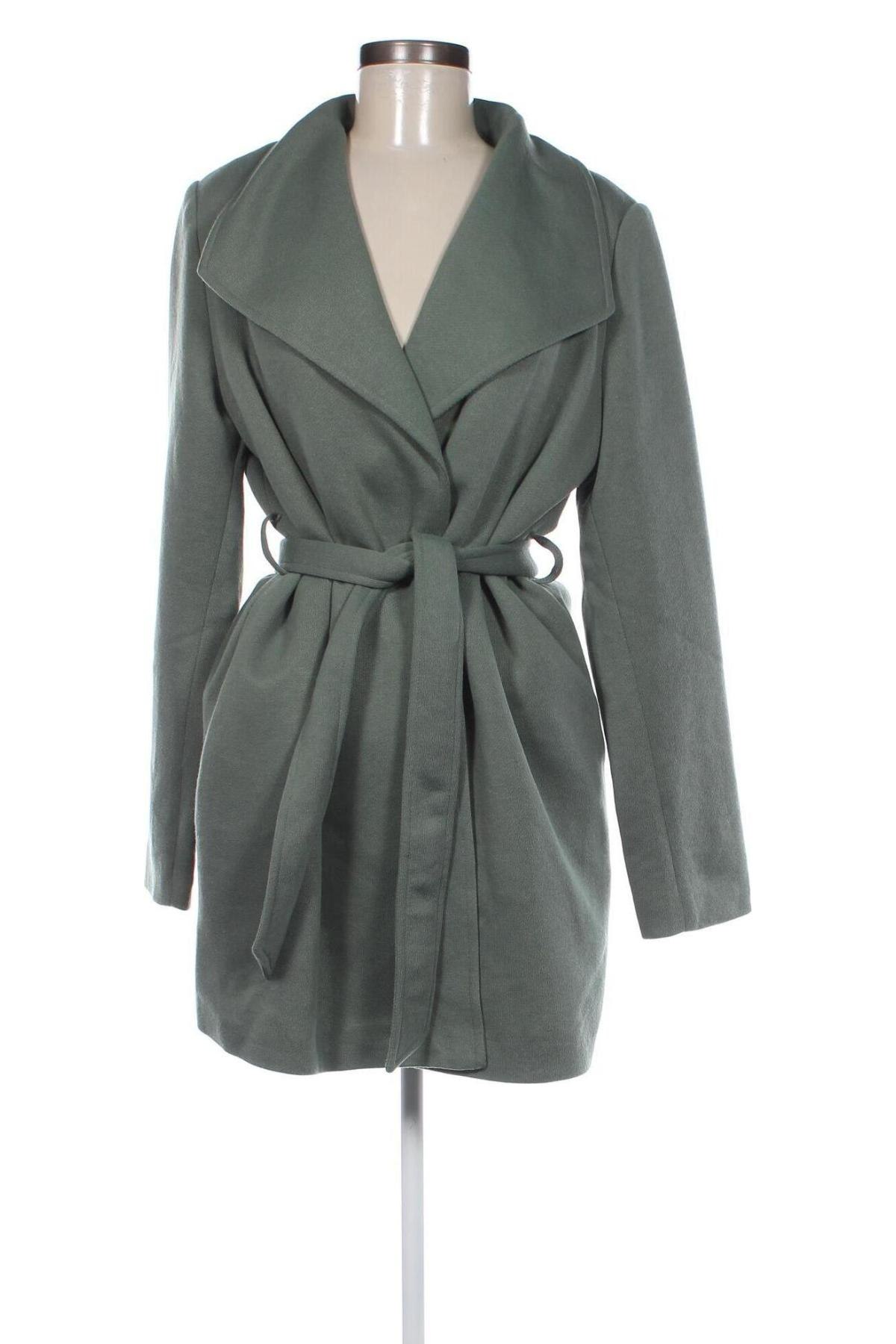 Дамско палто Vero Moda, Размер M, Цвят Зелен, Цена 23,76 лв.