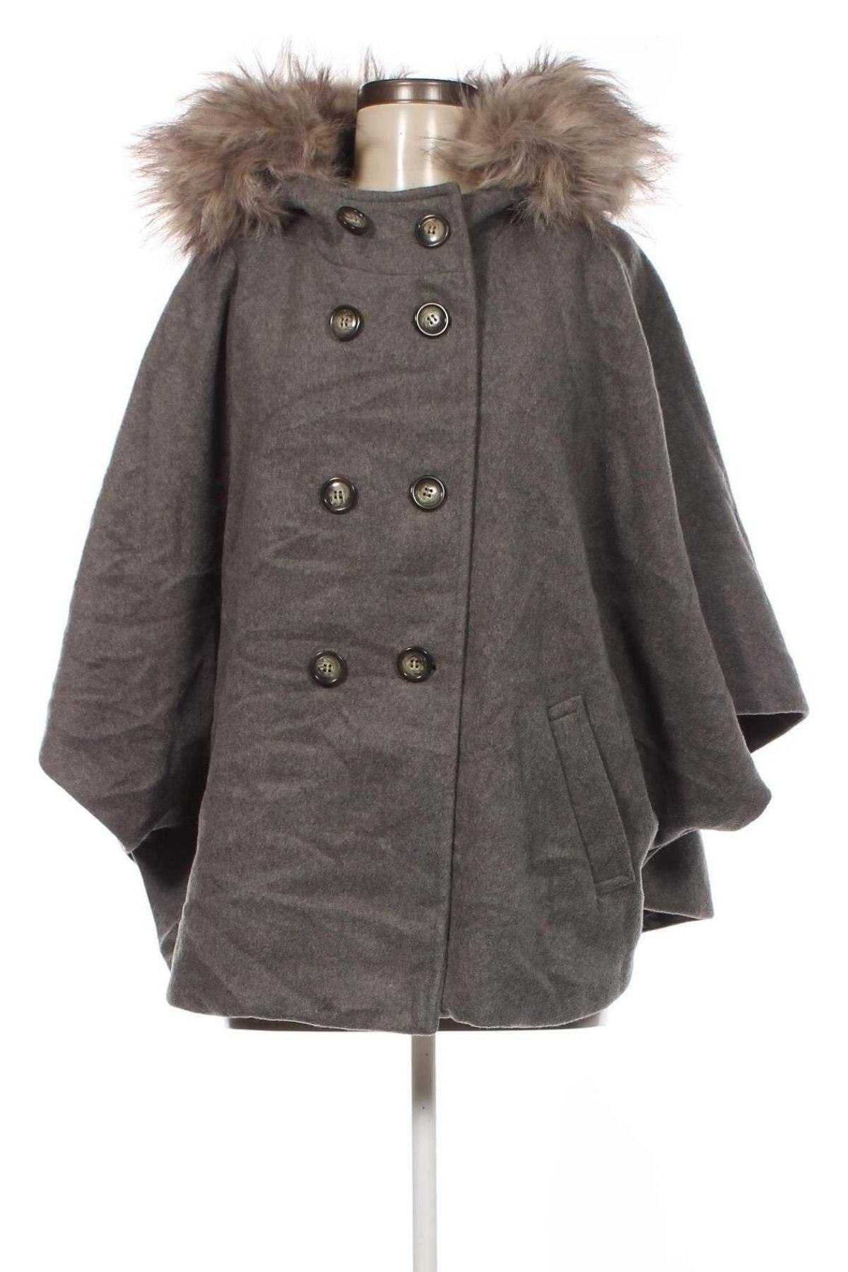 Дамско палто Yessica, Размер M, Цвят Сив, Цена 54,57 лв.