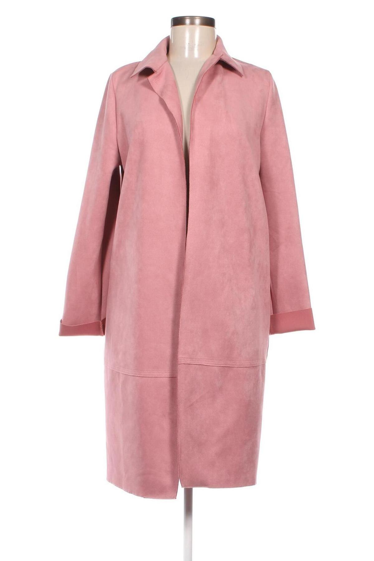 Γυναικείο παλτό Zara, Μέγεθος M, Χρώμα Ρόζ , Τιμή 36,41 €