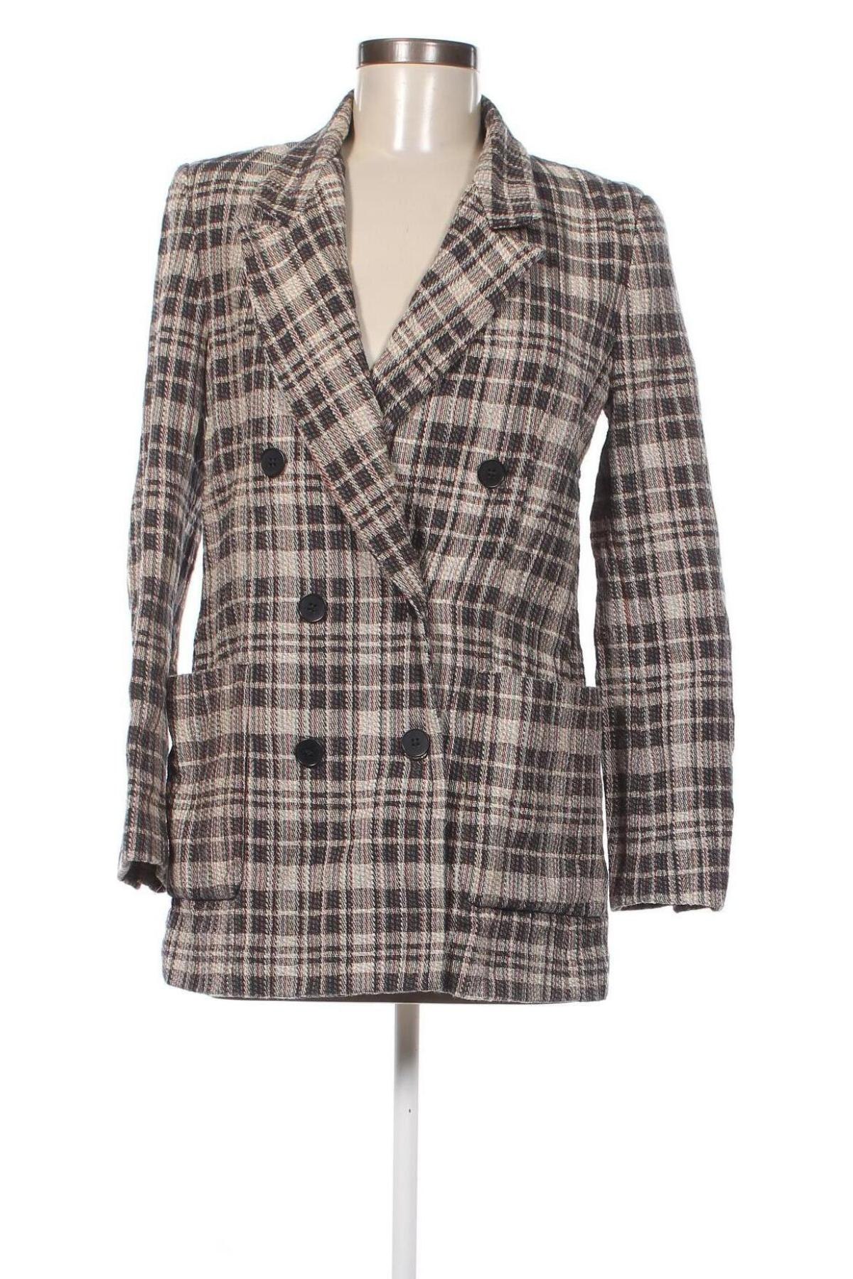 Γυναικείο παλτό Zara, Μέγεθος S, Χρώμα Πολύχρωμο, Τιμή 17,01 €