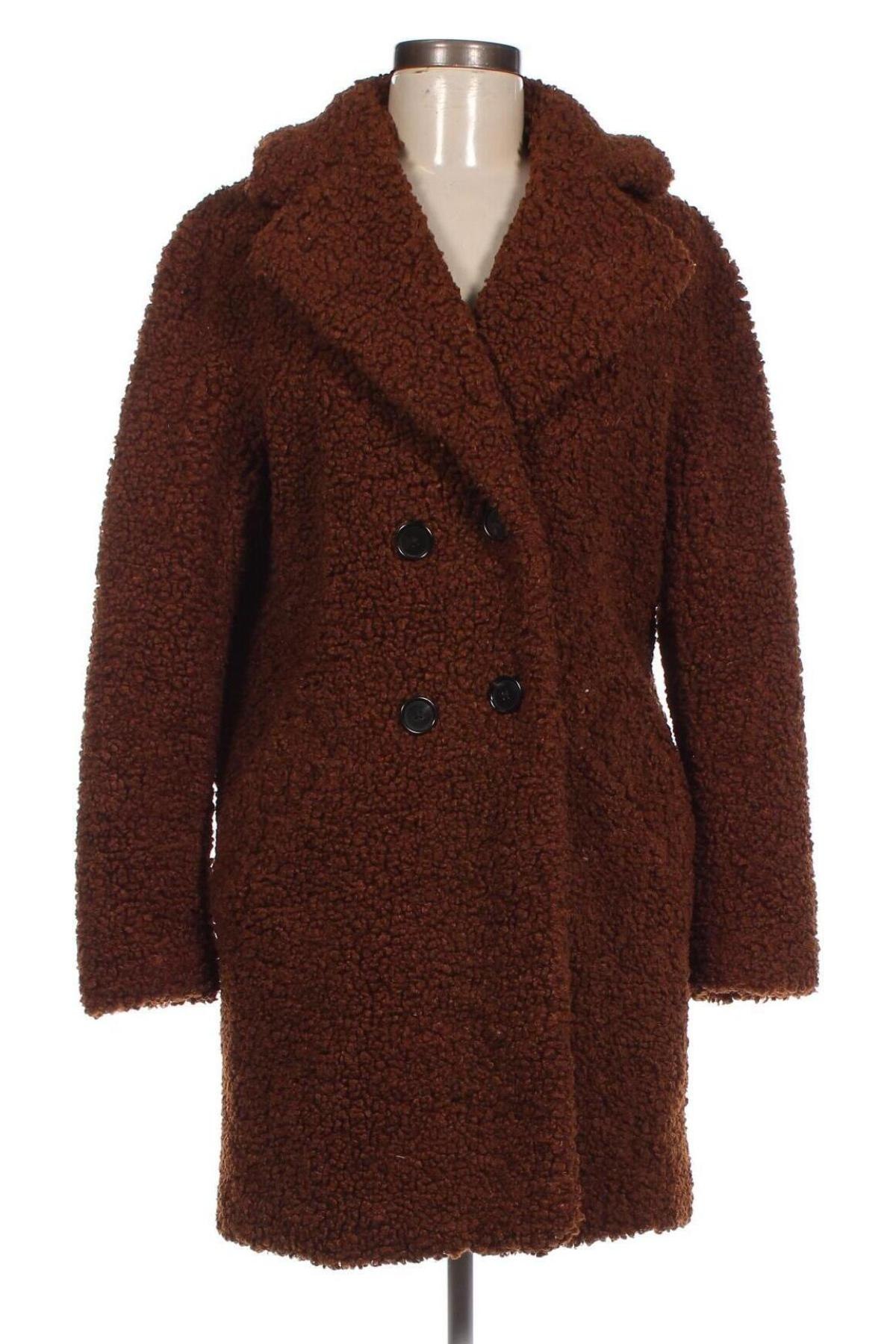 Γυναικείο παλτό Zara, Μέγεθος XS, Χρώμα Καφέ, Τιμή 21,03 €