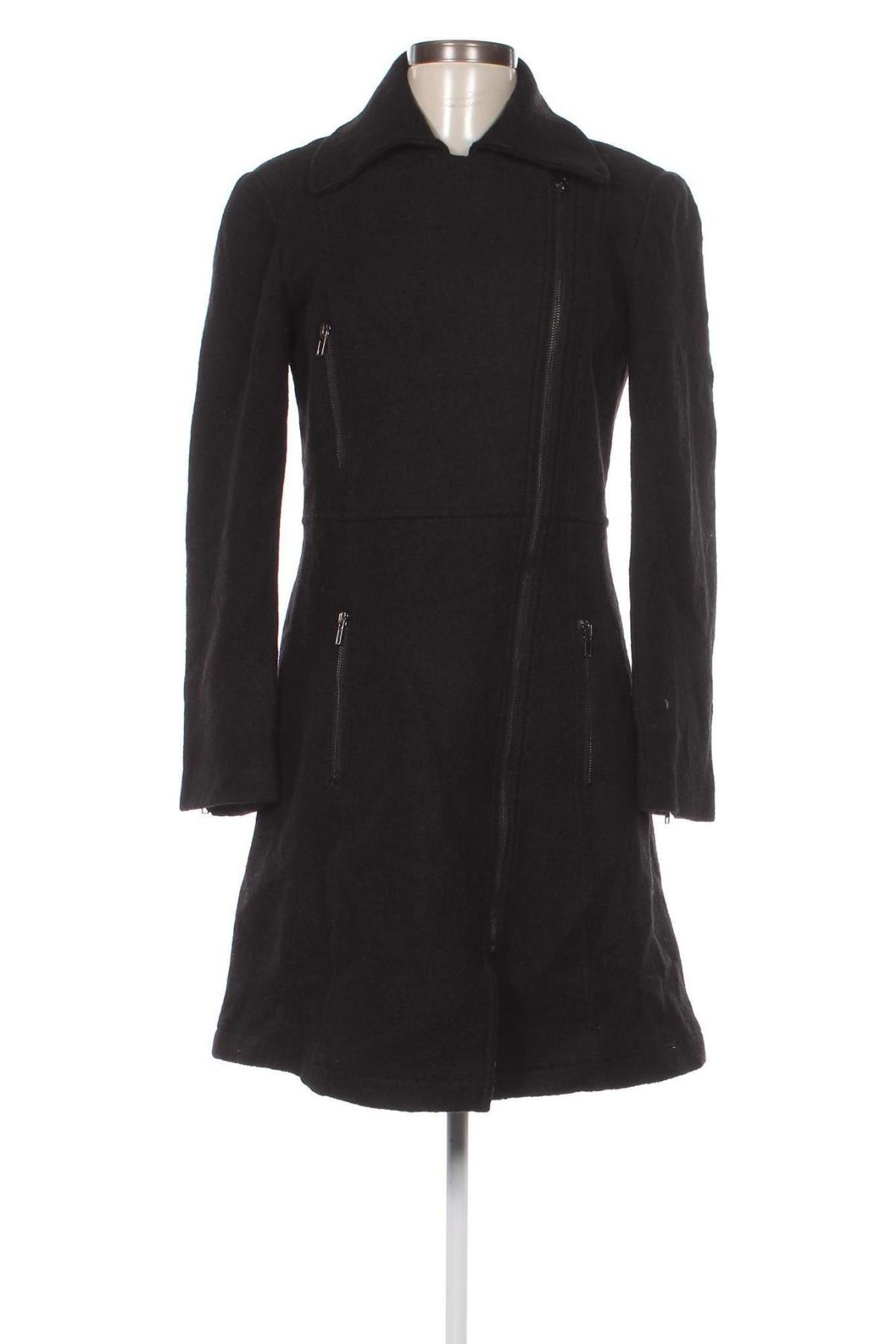 Дамско палто Zara, Размер L, Цвят Сив, Цена 36,72 лв.