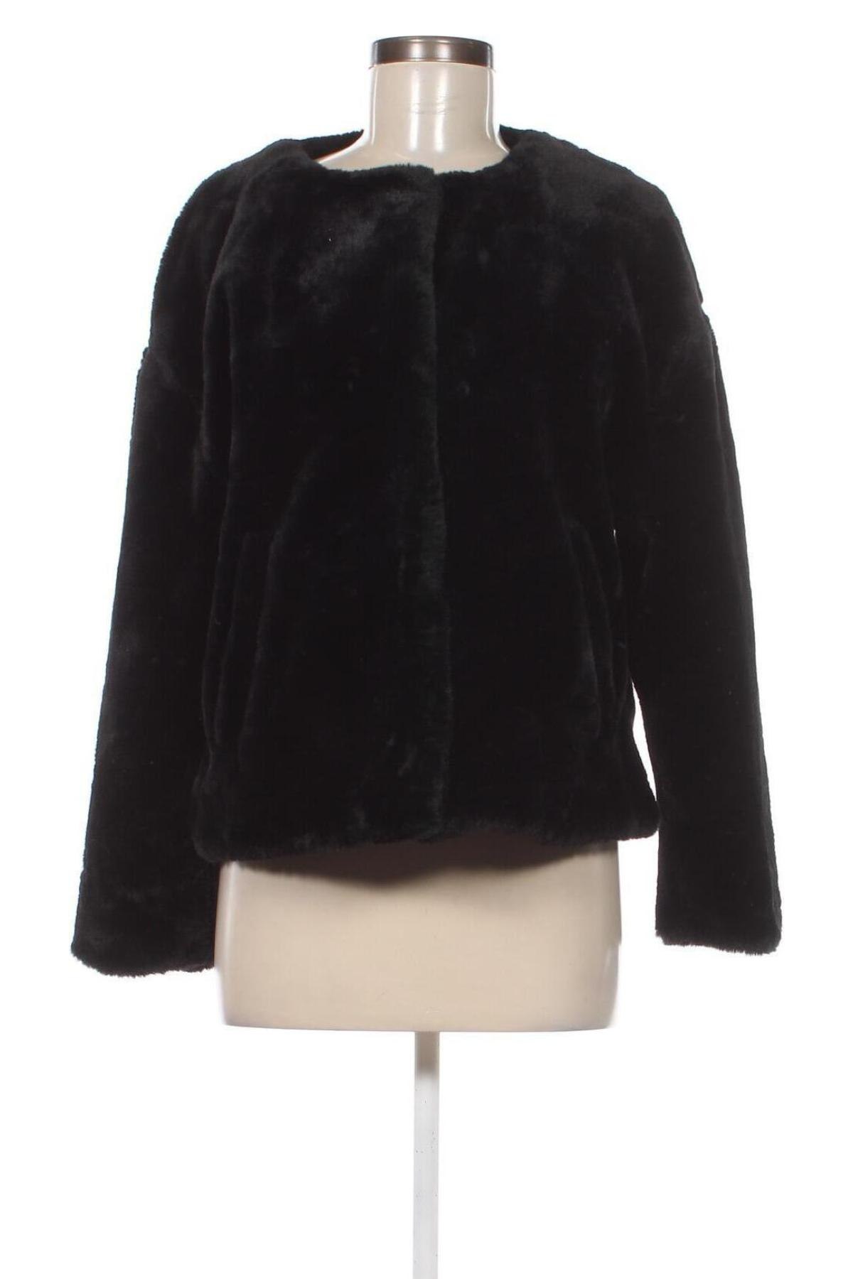 Dámsky kabát  Zara Trafaluc, Veľkosť M, Farba Čierna, Cena  12,48 €