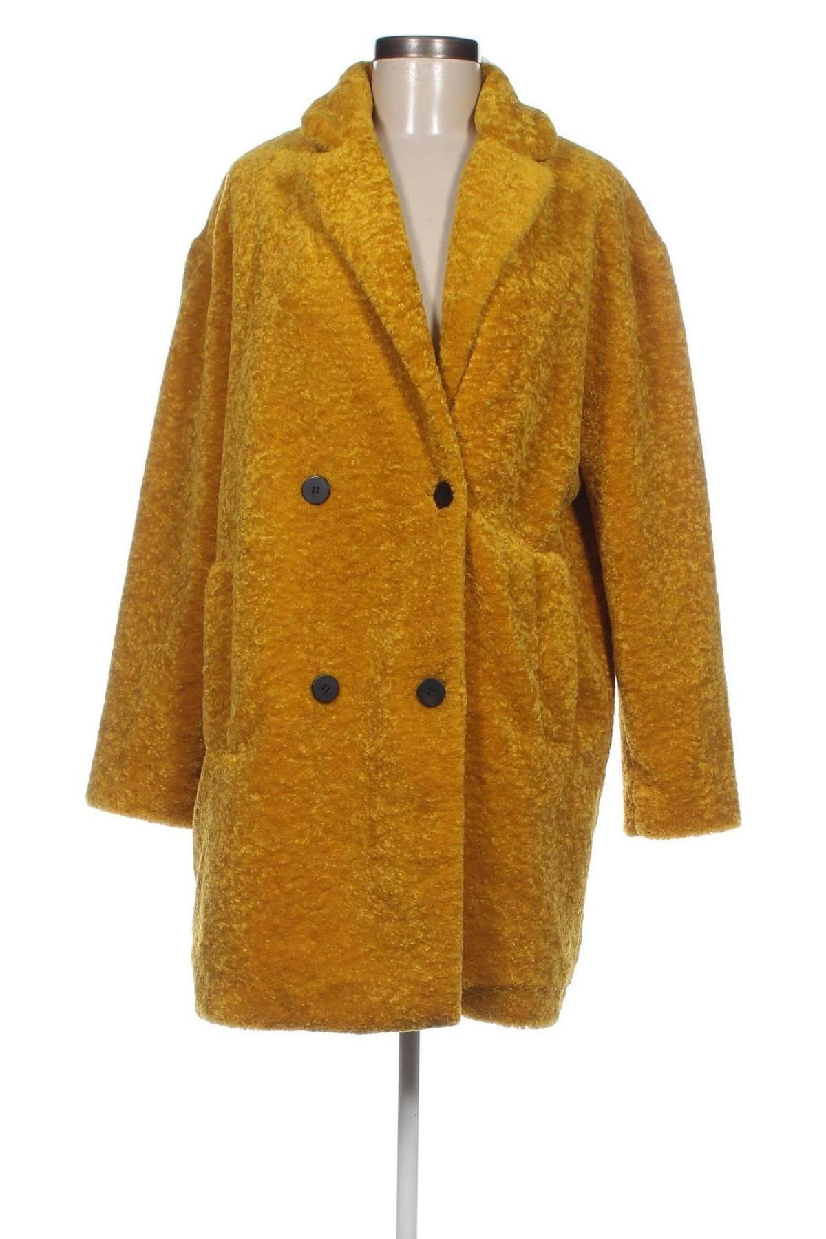 Dámsky kabát  Zara Trafaluc, Veľkosť M, Farba Žltá, Cena  19,67 €