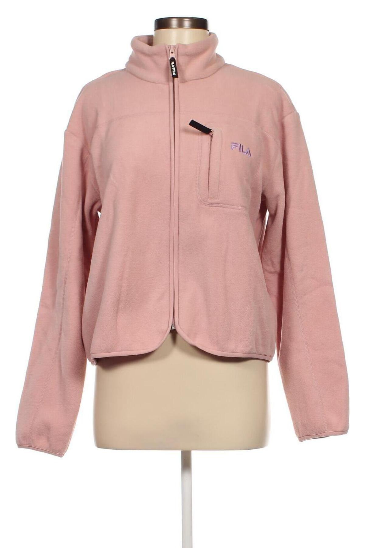 Damen Fleece Oberteil  FILA, Größe M, Farbe Rosa, Preis 28,95 €