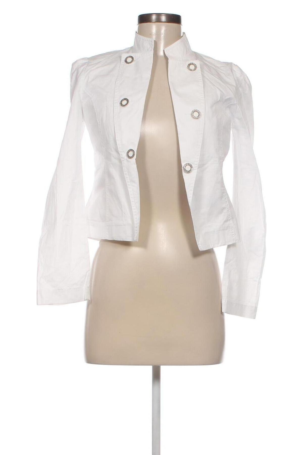 Γυναικείο σακάκι, Μέγεθος M, Χρώμα Λευκό, Τιμή 23,06 €