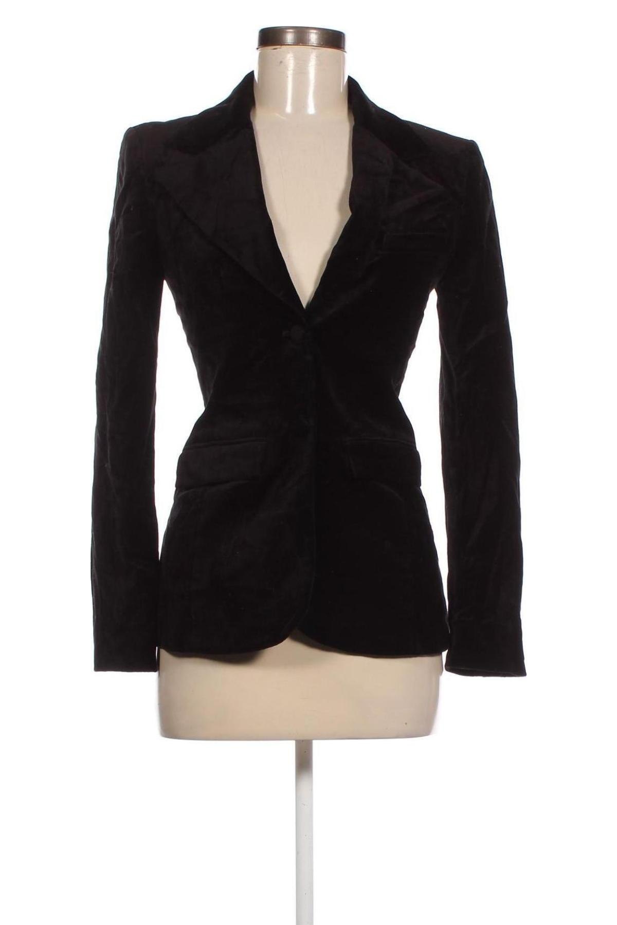 Дамско сако, Размер XS, Цвят Черен, Цена 26,40 лв.