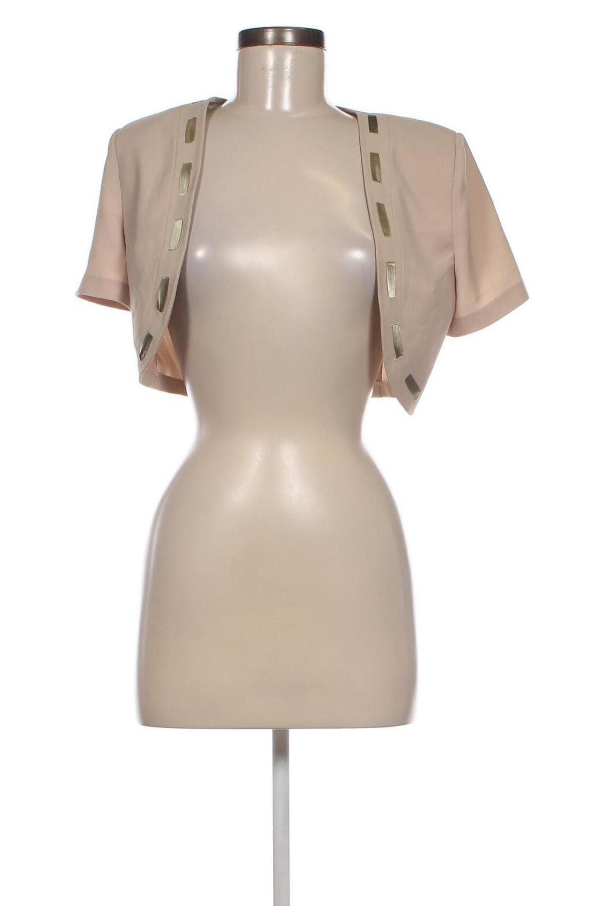 Damen Blazer, Größe L, Farbe Beige, Preis 8,29 €