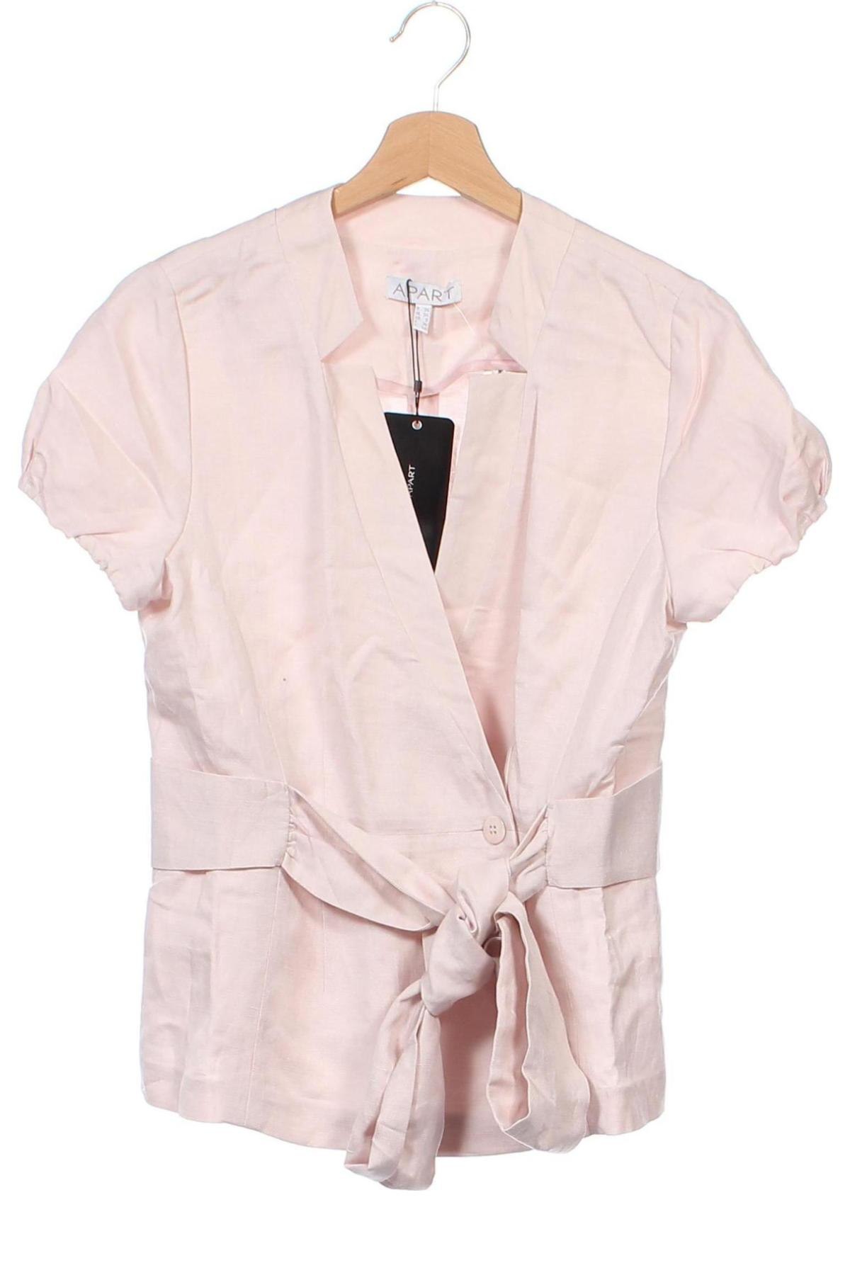 Дамско сако Apart, Размер XS, Цвят Розов, Цена 192,08 лв.