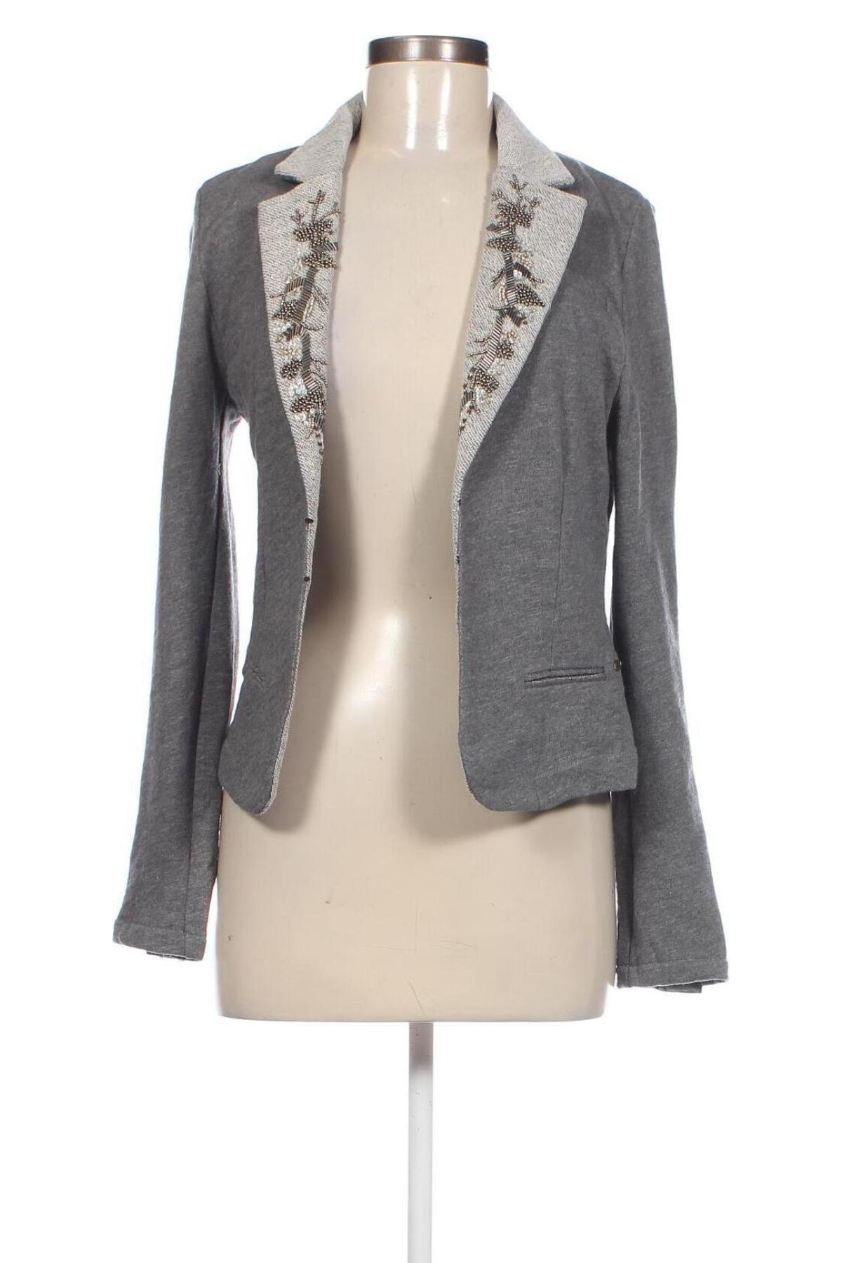 Γυναικείο σακάκι Costes, Μέγεθος M, Χρώμα Γκρί, Τιμή 18,56 €