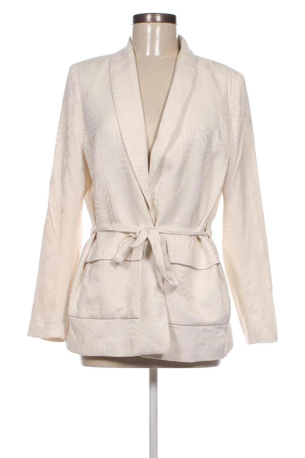 Damen Blazer H&M, Größe M, Farbe Ecru, Preis € 5,12