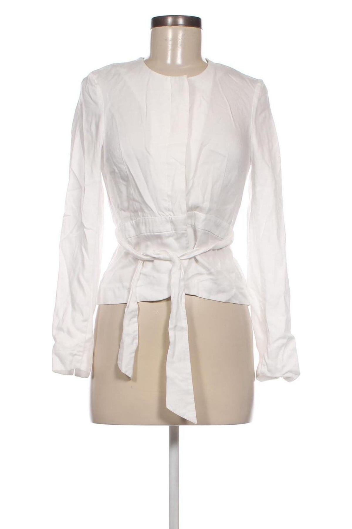 Γυναικείο σακάκι H&M Conscious Collection, Μέγεθος S, Χρώμα Λευκό, Τιμή 8,90 €