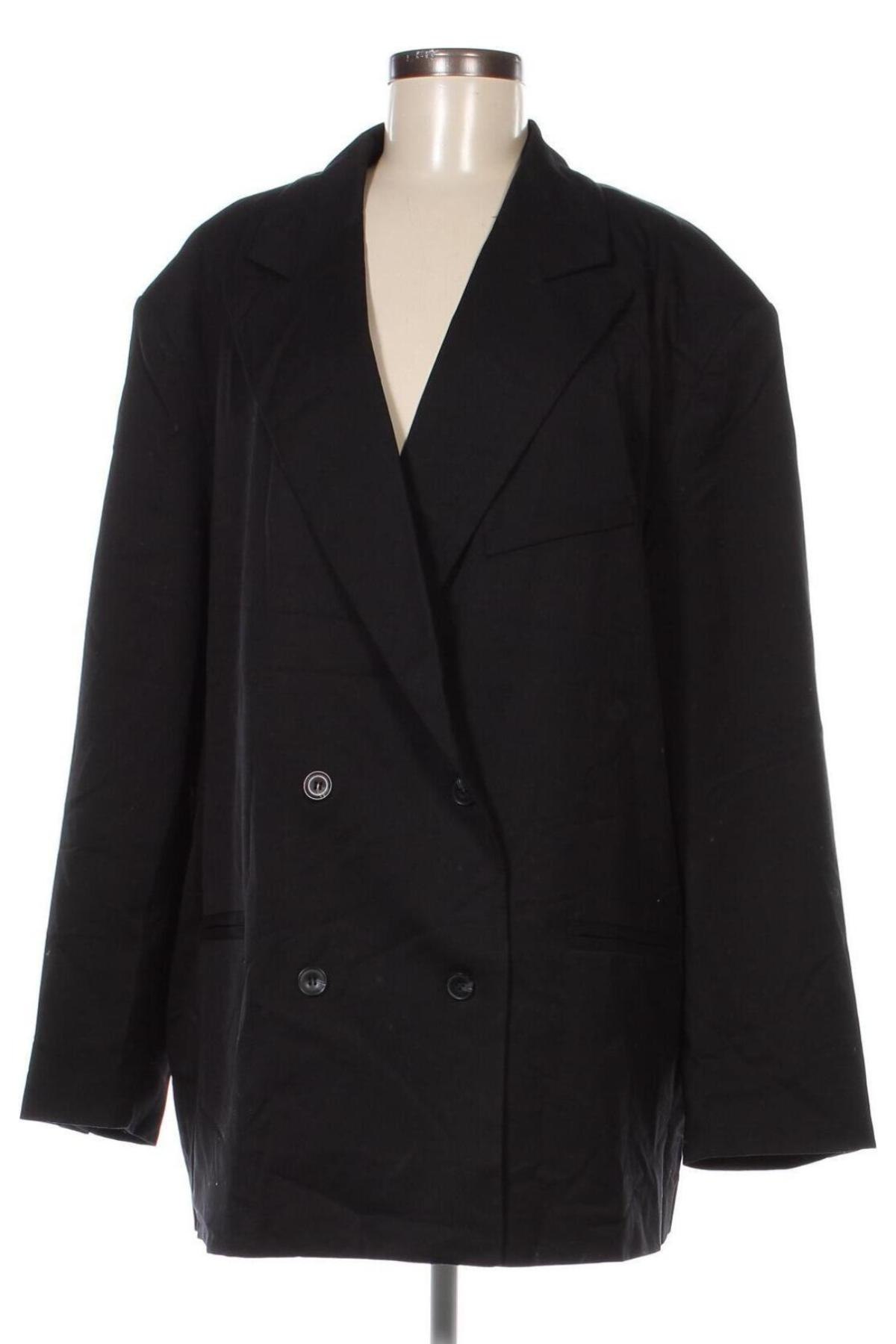 Γυναικείο σακάκι H&M Divided, Μέγεθος XL, Χρώμα Μαύρο, Τιμή 27,22 €