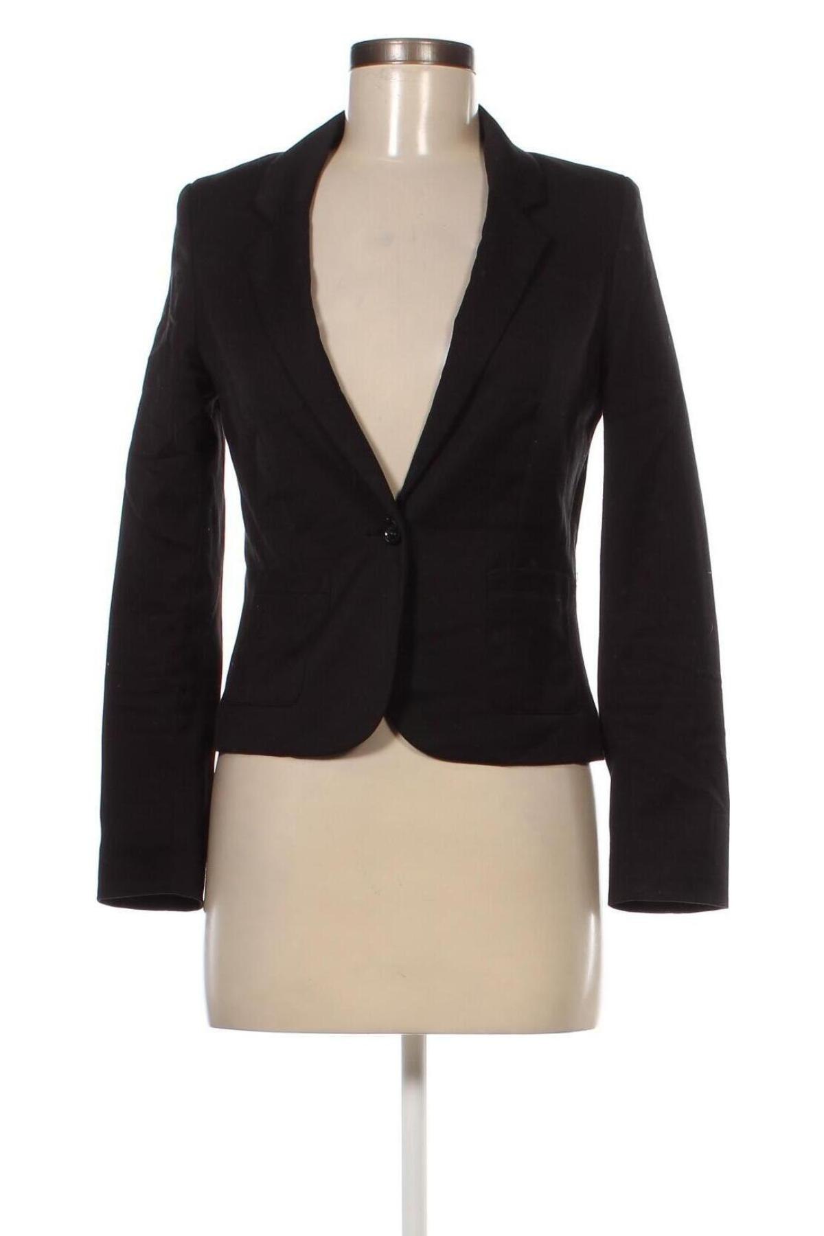 Γυναικείο σακάκι H&M Divided, Μέγεθος S, Χρώμα Μαύρο, Τιμή 10,89 €