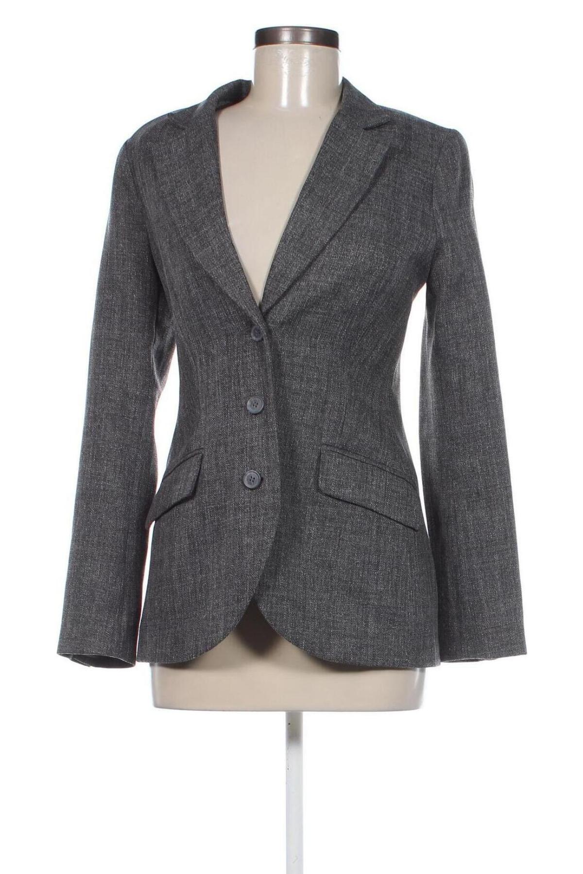 Damen Blazer Hennes, Größe S, Farbe Grau, Preis 10,10 €