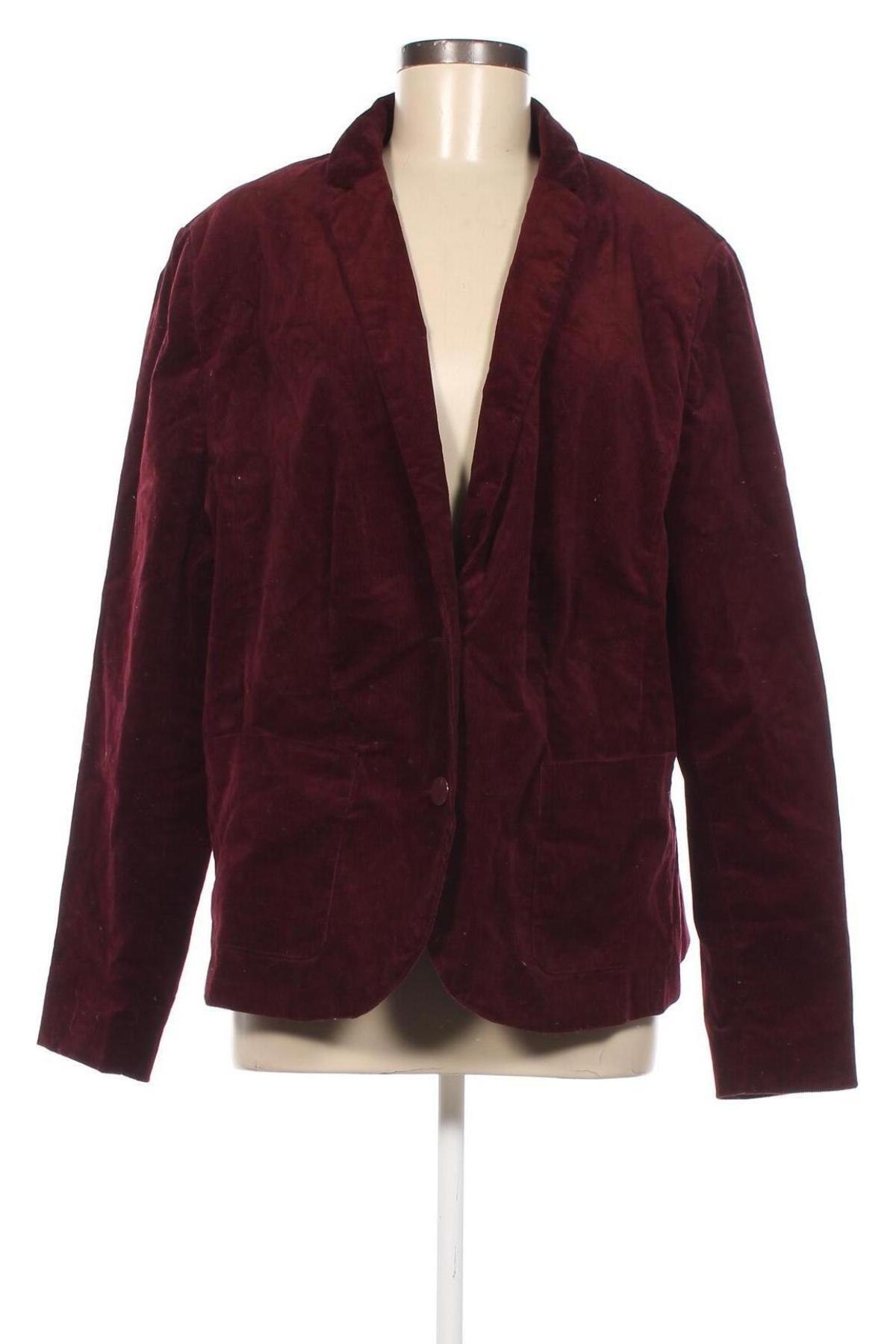 Damen Blazer Holly & Whyte By Lindex, Größe XXL, Farbe Rot, Preis 11,99 €