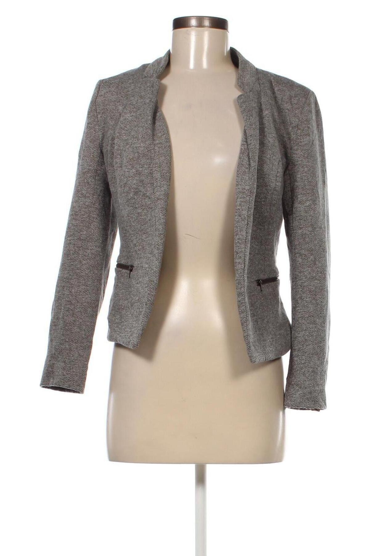Γυναικείο σακάκι ONLY, Μέγεθος S, Χρώμα Γκρί, Τιμή 11,41 €