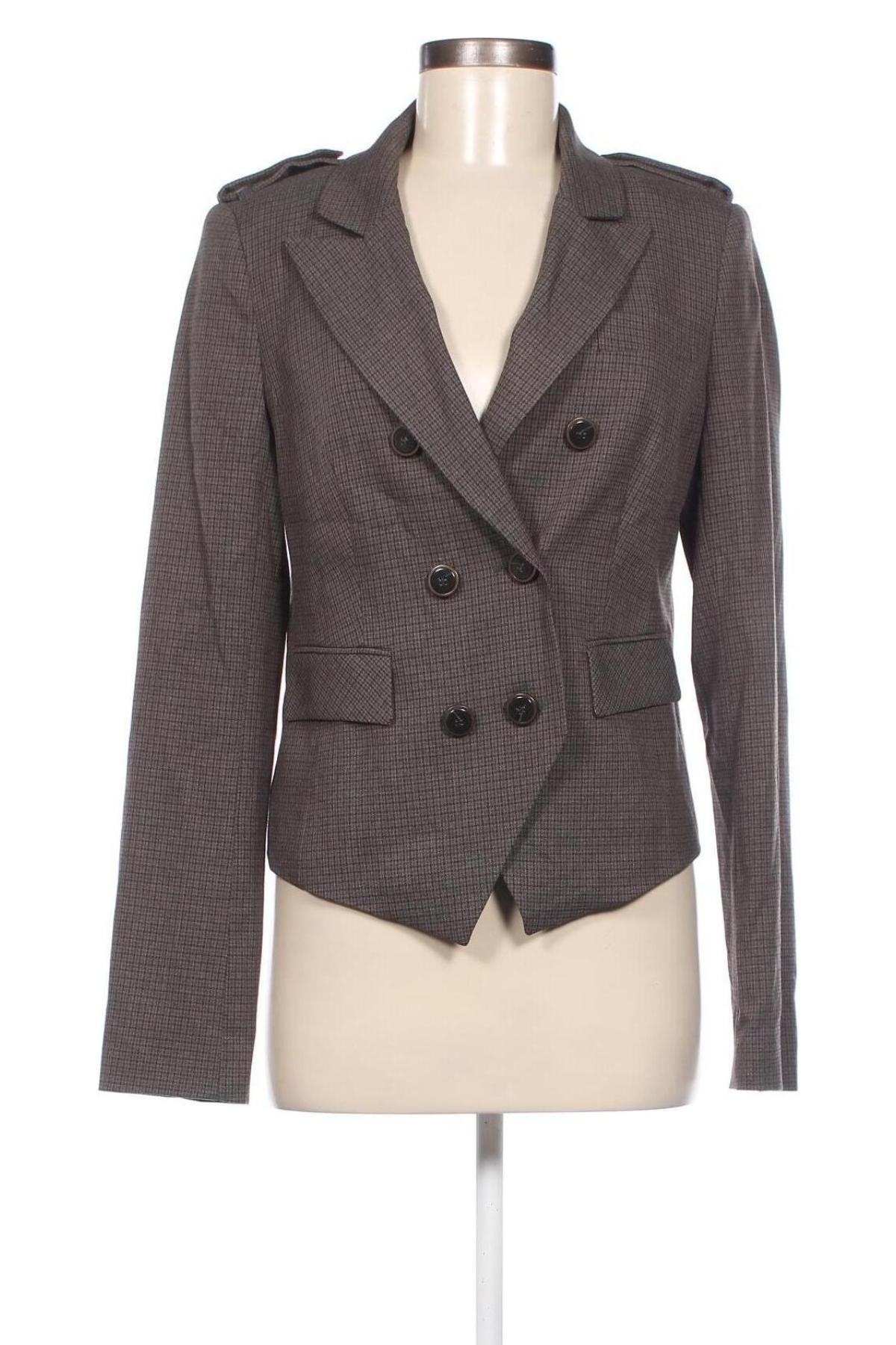 Damen Blazer Oui, Größe M, Farbe Grau, Preis 8,99 €