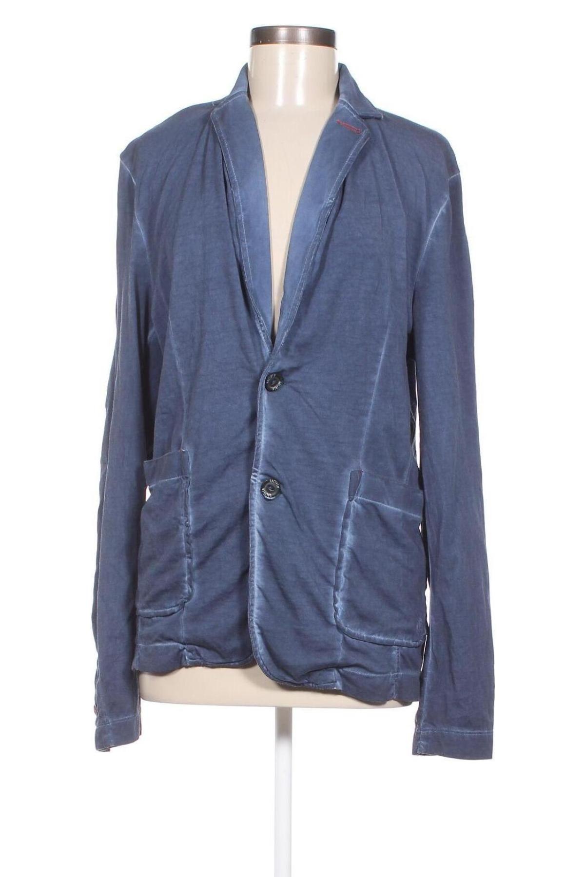 Γυναικείο σακάκι S.Oliver, Μέγεθος M, Χρώμα Μπλέ, Τιμή 37,11 €