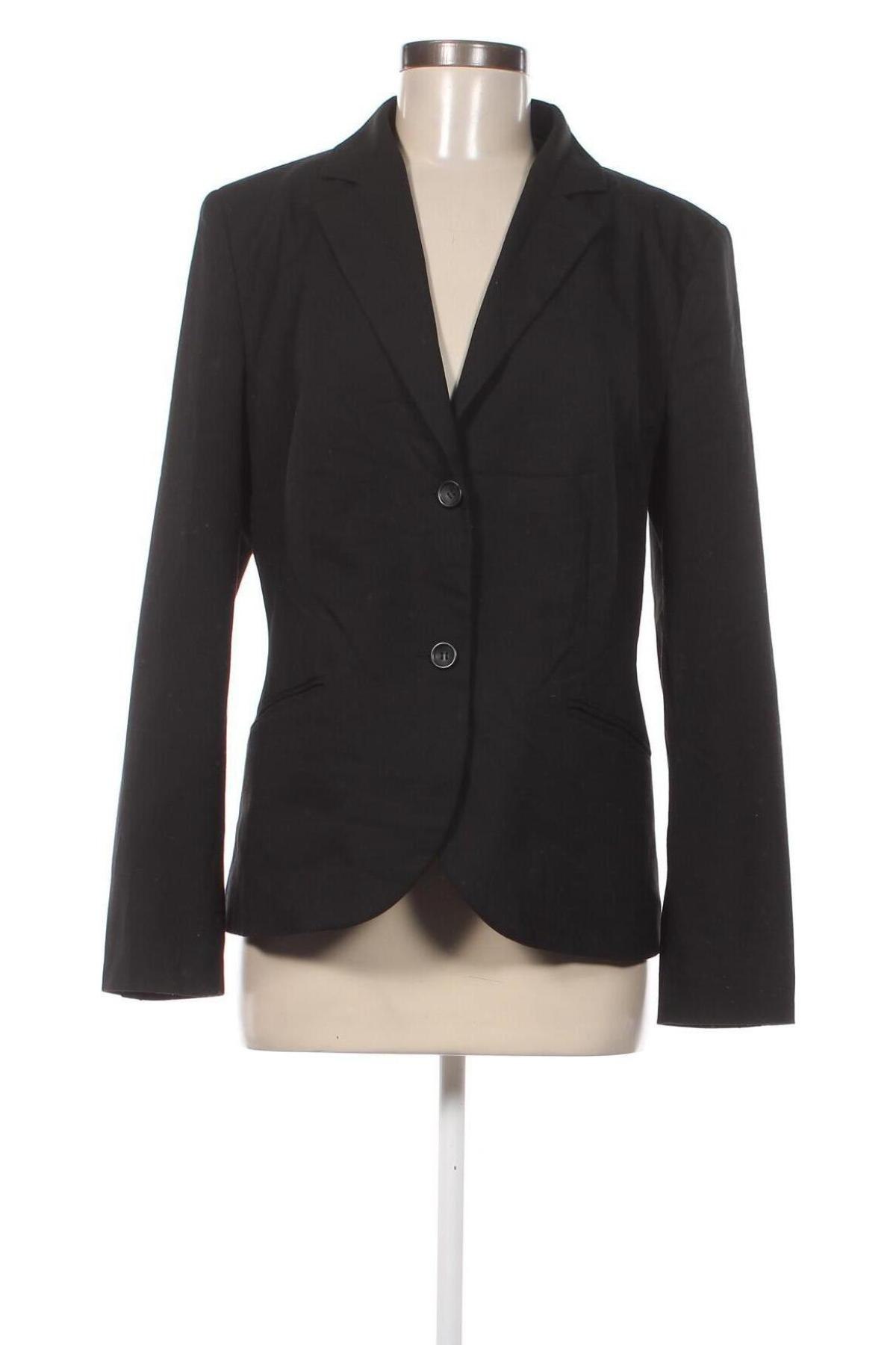 Γυναικείο σακάκι S.Oliver, Μέγεθος L, Χρώμα Μαύρο, Τιμή 18,56 €