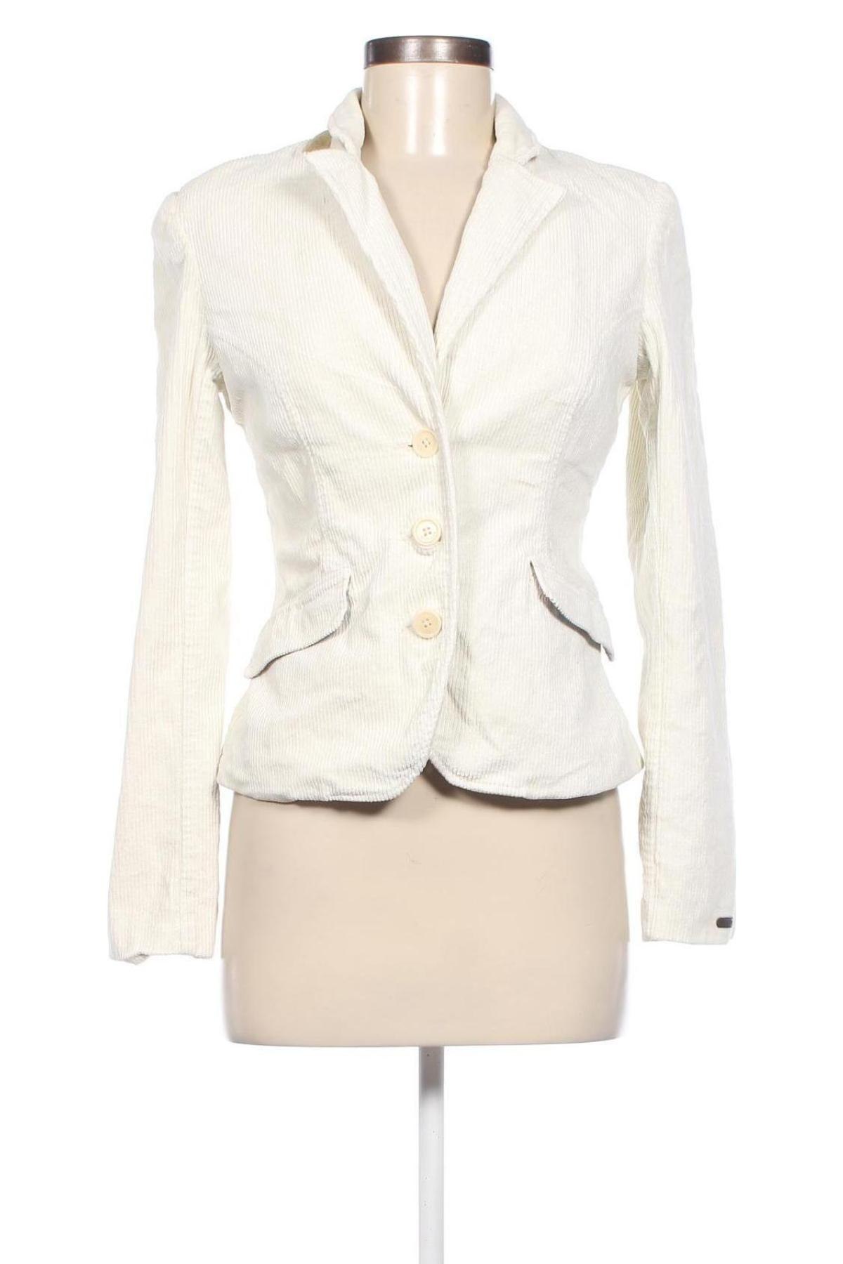 Γυναικείο σακάκι Tommy Hilfiger, Μέγεθος XS, Χρώμα Εκρού, Τιμή 56,47 €