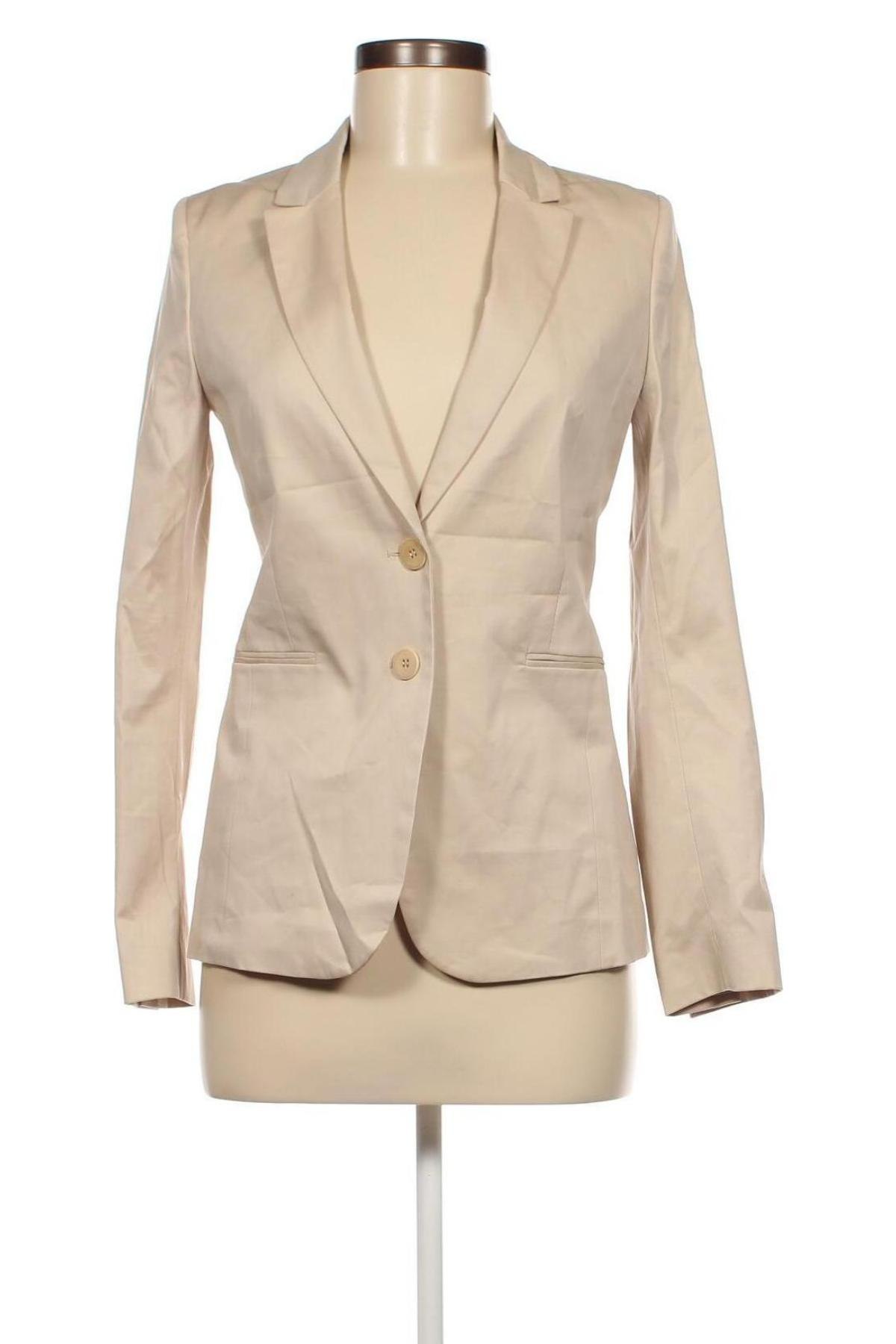 Damen Blazer United Colors Of Benetton, Größe XS, Farbe Beige, Preis € 25,05