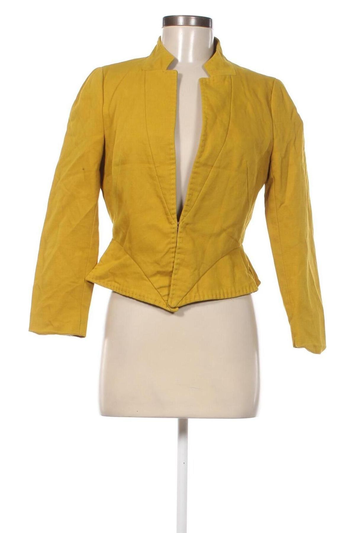 Damen Blazer Zara, Größe M, Farbe Gelb, Preis € 33,40