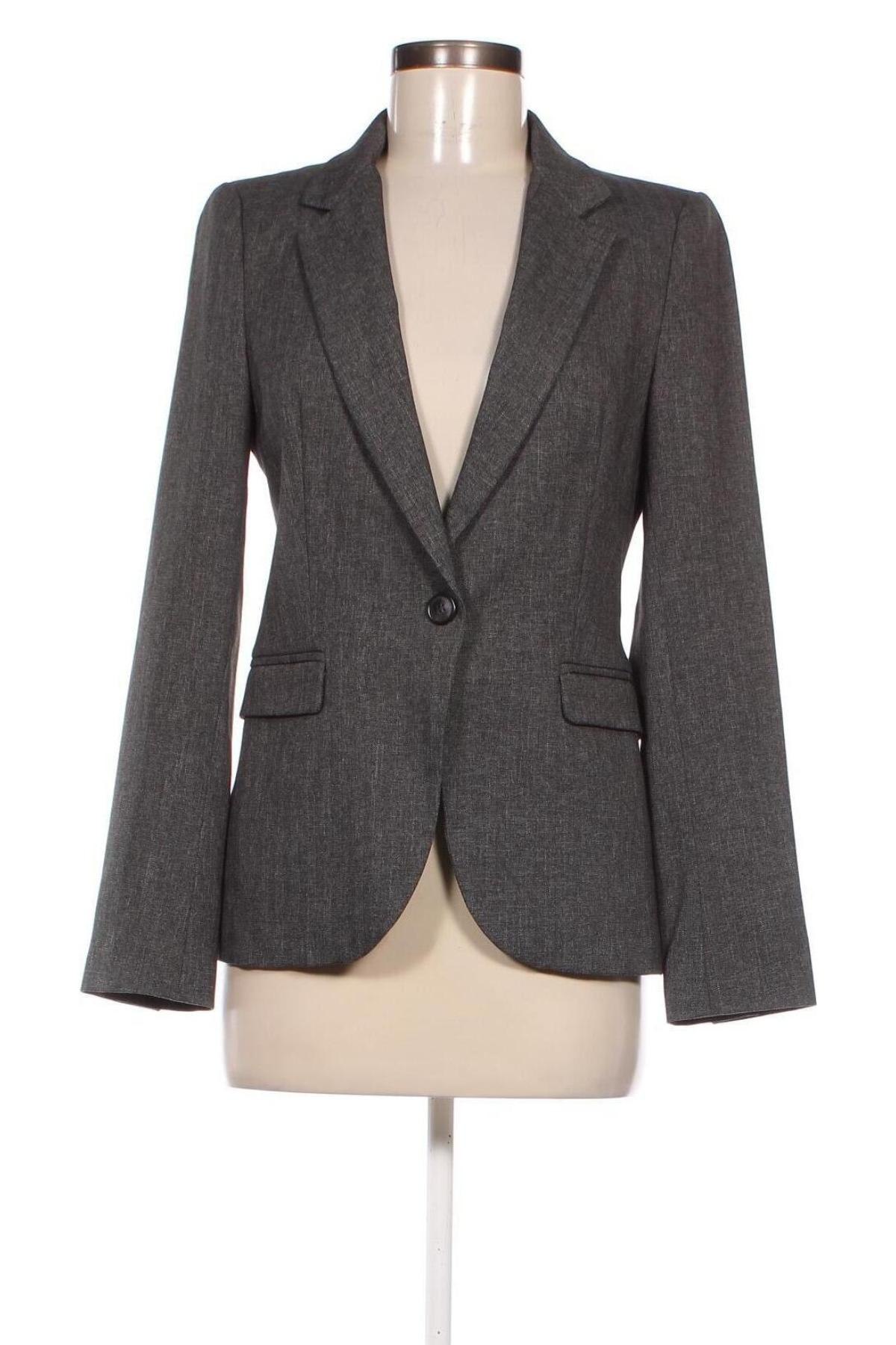 Damen Blazer Zara, Größe M, Farbe Grau, Preis 12,77 €