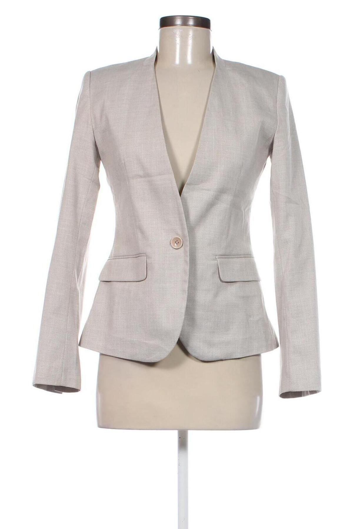 Γυναικείο σακάκι Zara, Μέγεθος S, Χρώμα  Μπέζ, Τιμή 29,69 €
