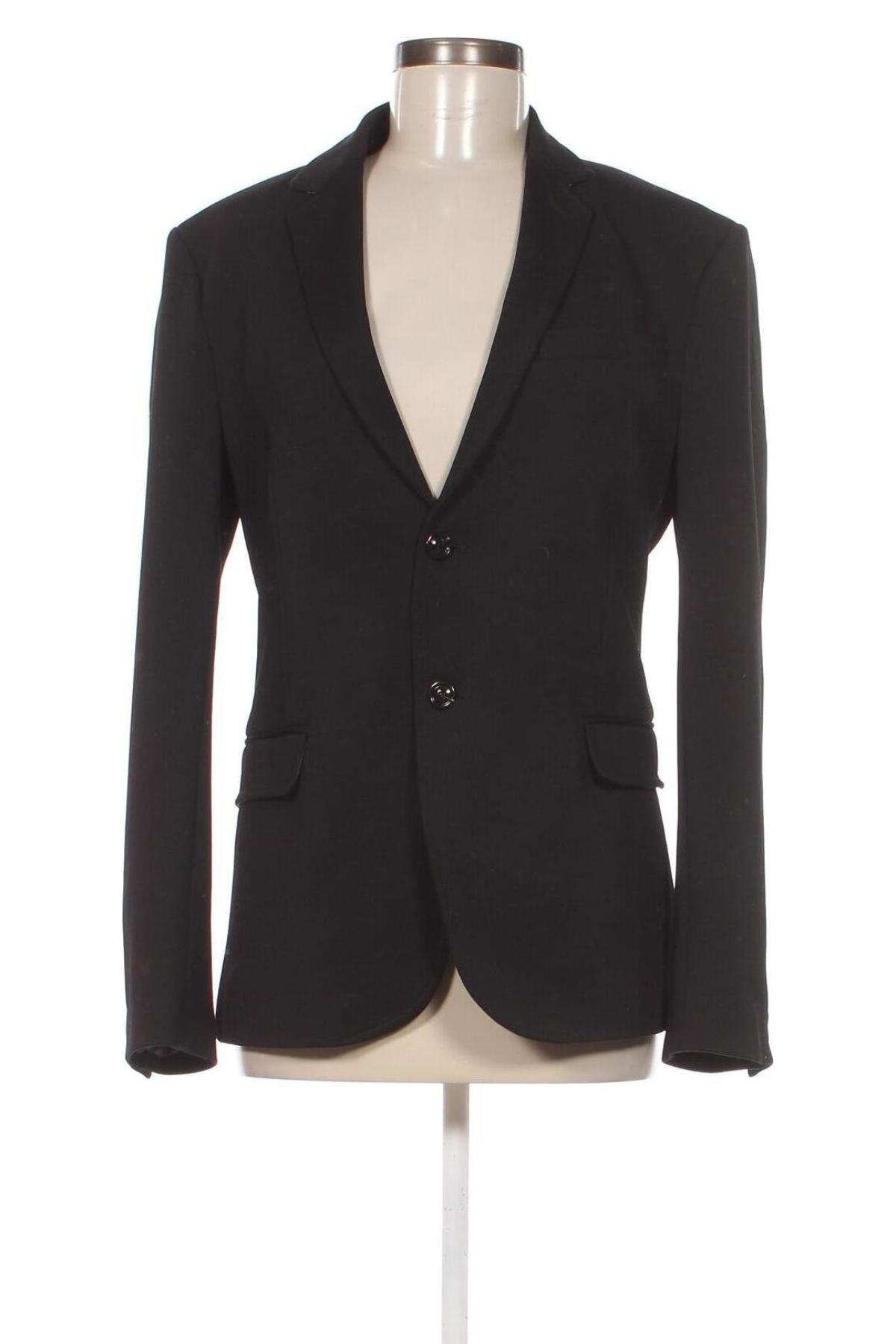 Дамско сако Zara Man, Размер M, Цвят Черен, Цена 11,52 лв.
