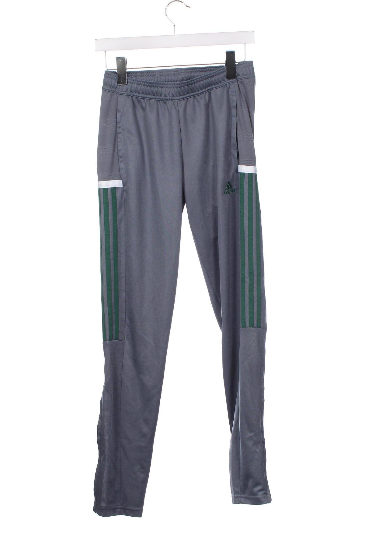 Γυναικείο αθλητικό παντελόνι Adidas, Μέγεθος XS, Χρώμα Γκρί, Τιμή 21,56 €
