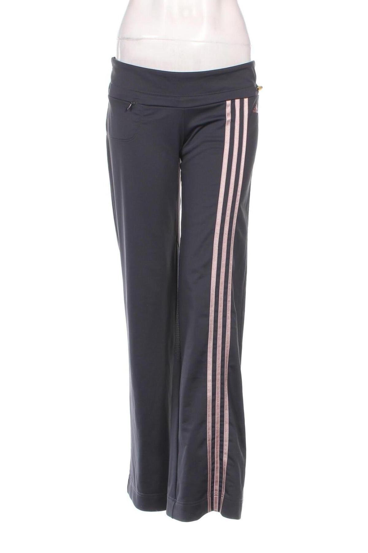 Damen Sporthose Adidas, Größe M, Farbe Grau, Preis 21,00 €