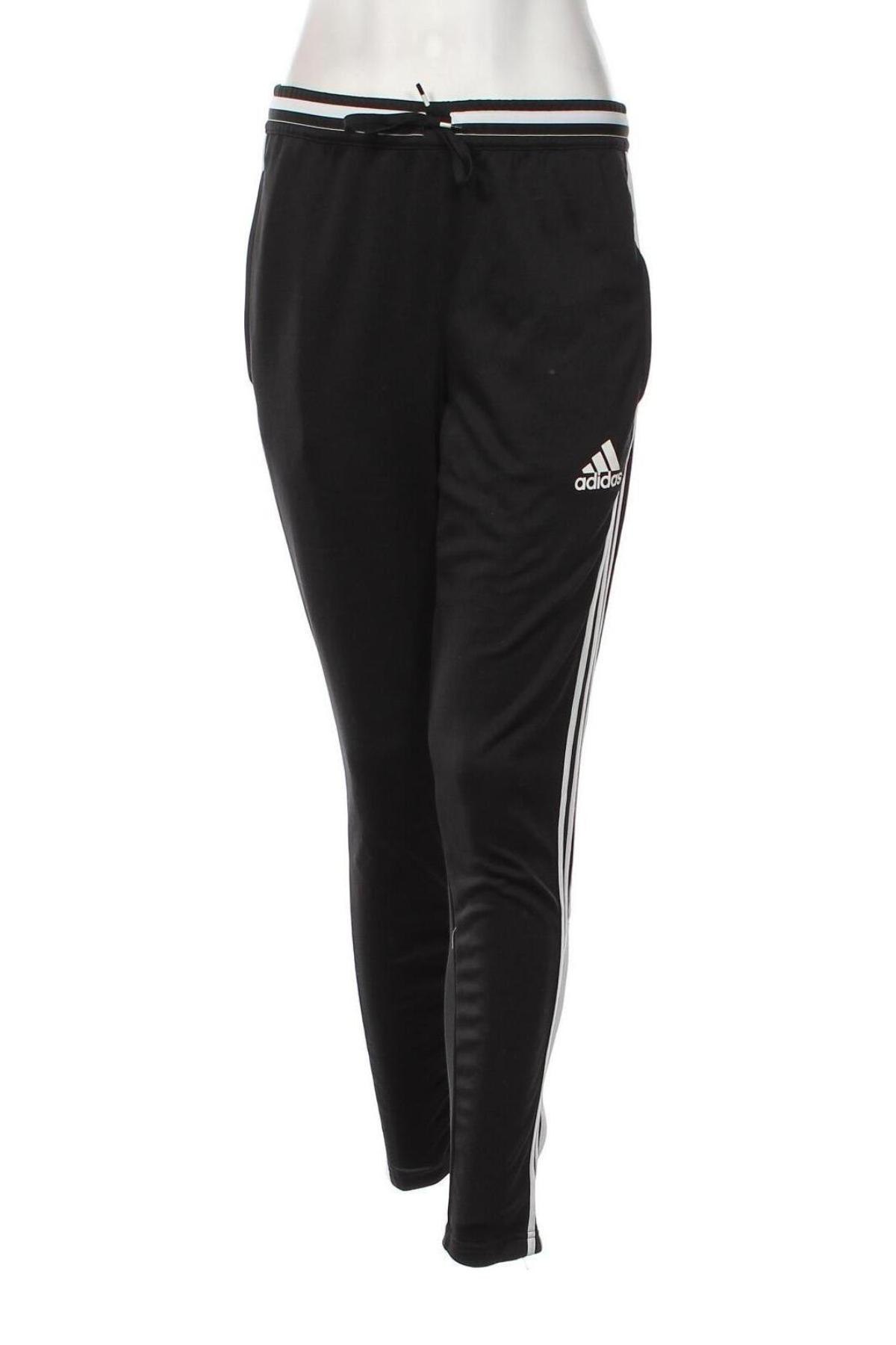Pantaloni trening de femei Adidas, Mărime S, Culoare Negru, Preț 121,38 Lei