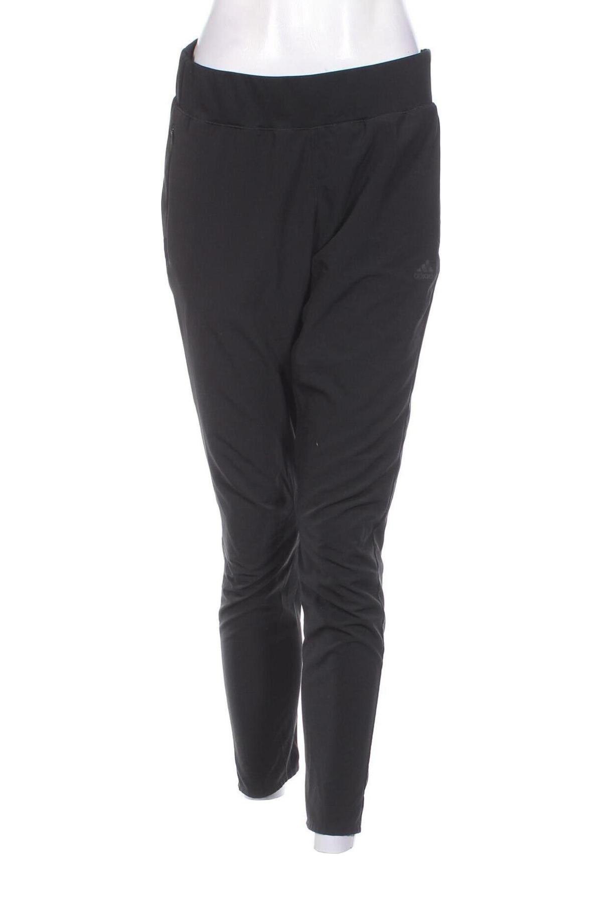Pantaloni trening de femei Adidas, Mărime S, Culoare Negru, Preț 60,69 Lei