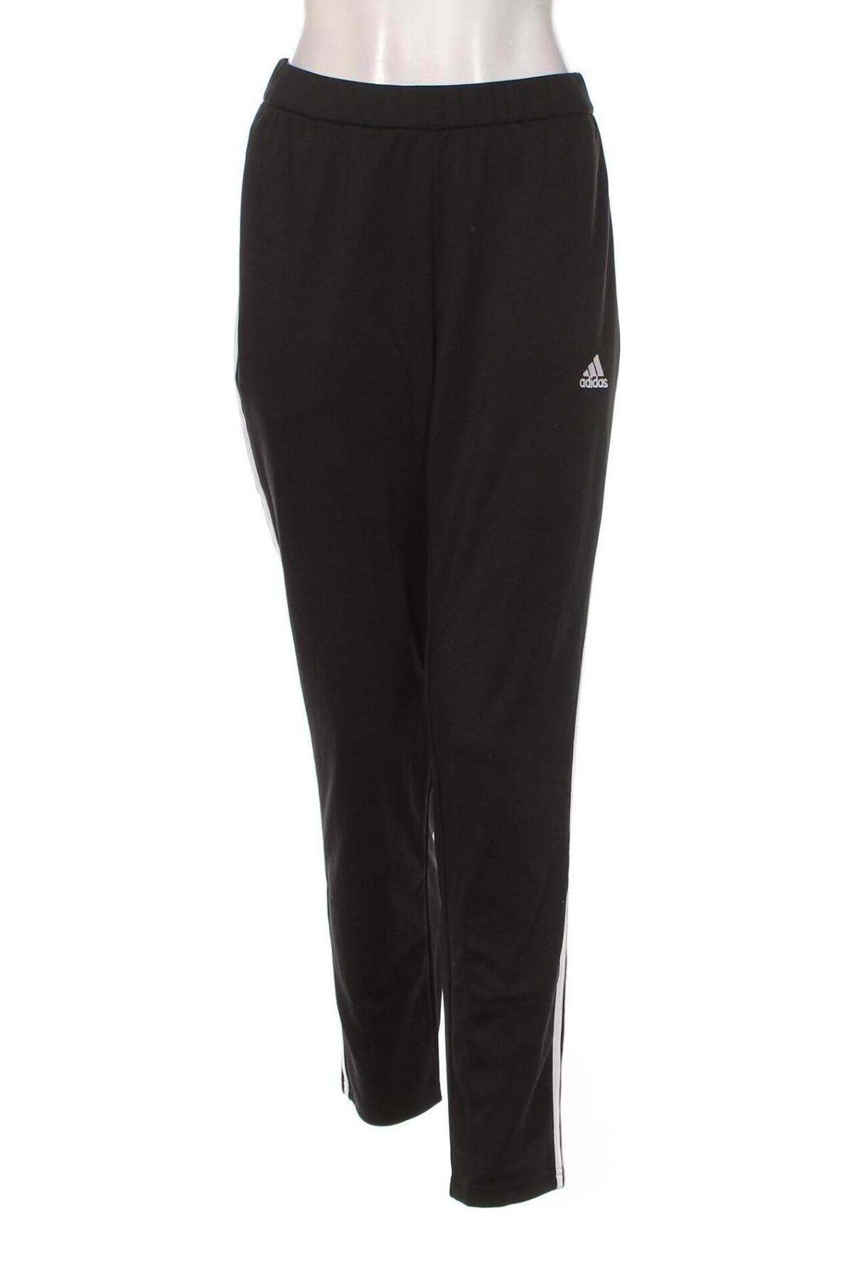 Γυναικείο αθλητικό παντελόνι Adidas, Μέγεθος M, Χρώμα Μαύρο, Τιμή 47,94 €