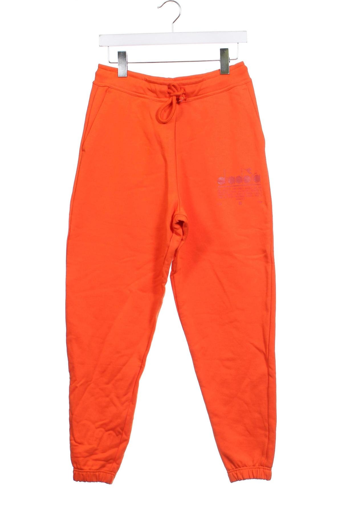 Γυναικείο αθλητικό παντελόνι Diadora, Μέγεθος XS, Χρώμα Πορτοκαλί, Τιμή 19,18 €