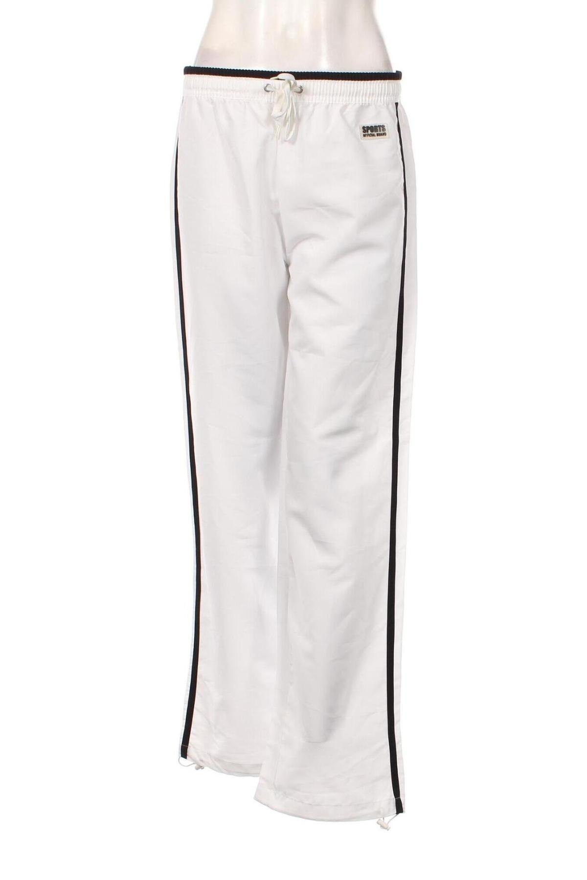 Γυναικείο αθλητικό παντελόνι Gina Benotti, Μέγεθος M, Χρώμα Λευκό, Τιμή 7,18 €