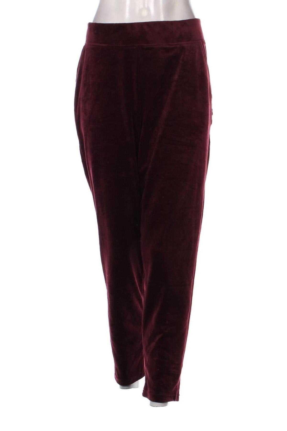 Γυναικείο αθλητικό παντελόνι Gloria Vanderbilt, Μέγεθος L, Χρώμα Κόκκινο, Τιμή 28,45 €