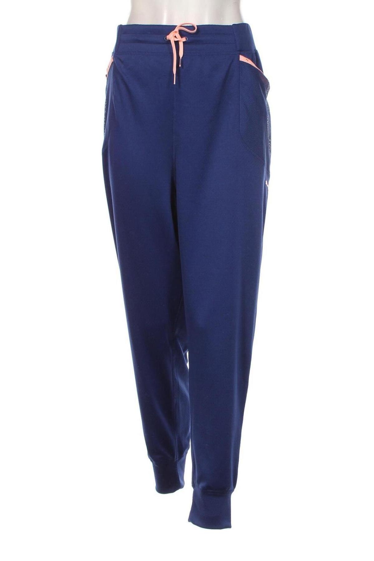 Pantaloni trening de femei PUMA, Mărime XL, Culoare Albastru, Preț 305,92 Lei